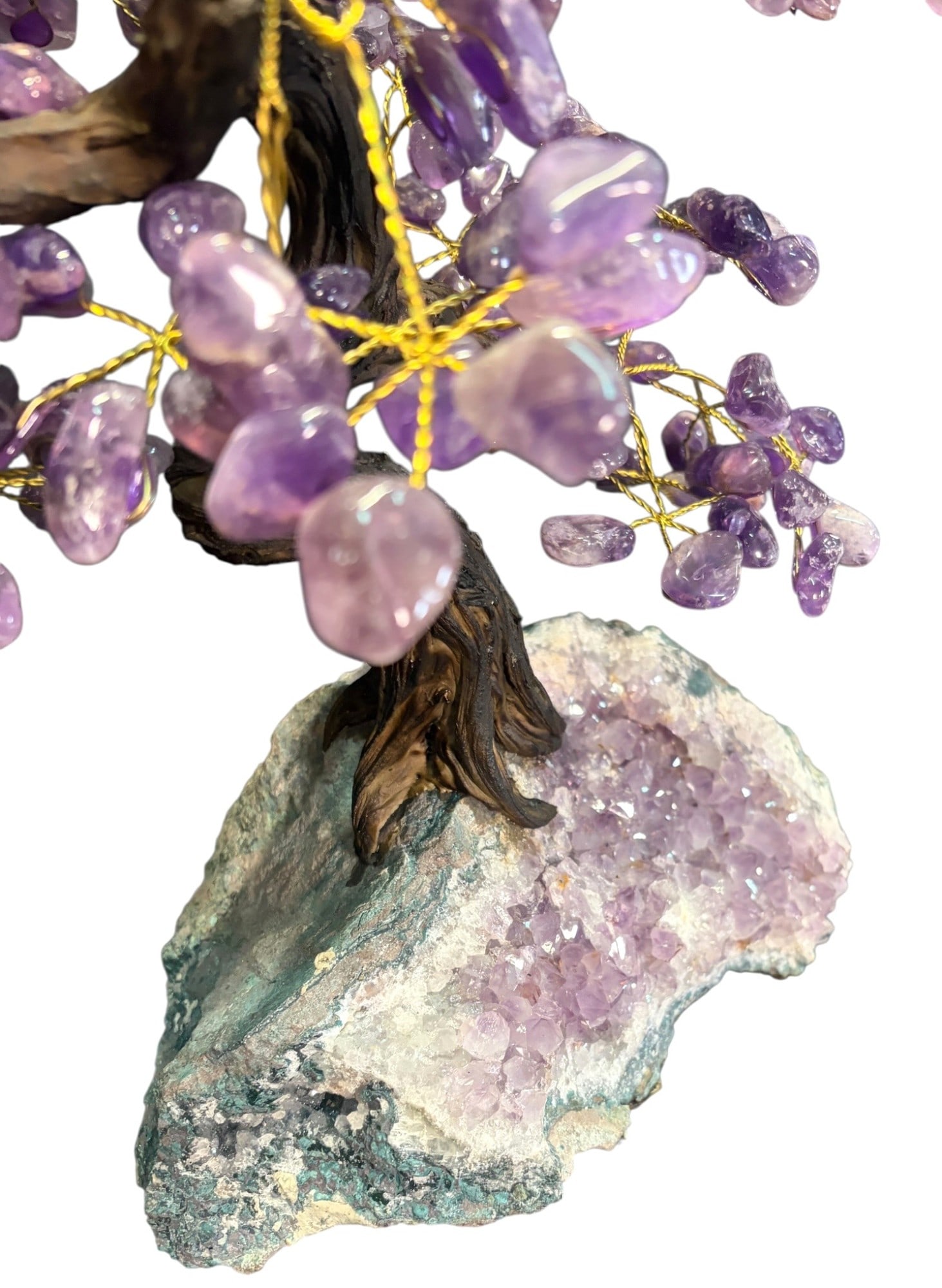 AMETHYST STONE TREE. 14.4lbs. - 3