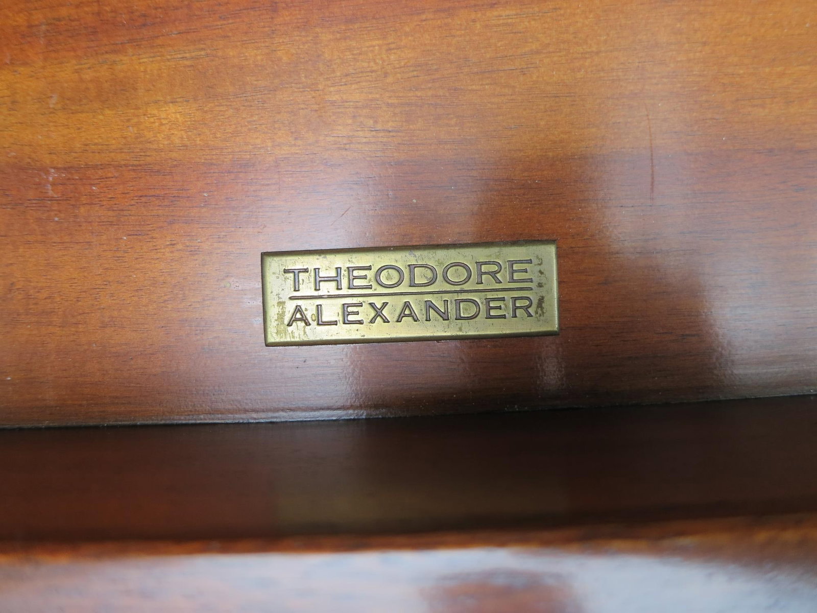 THEODORE ALEXANDER SOFA TABLE - 10