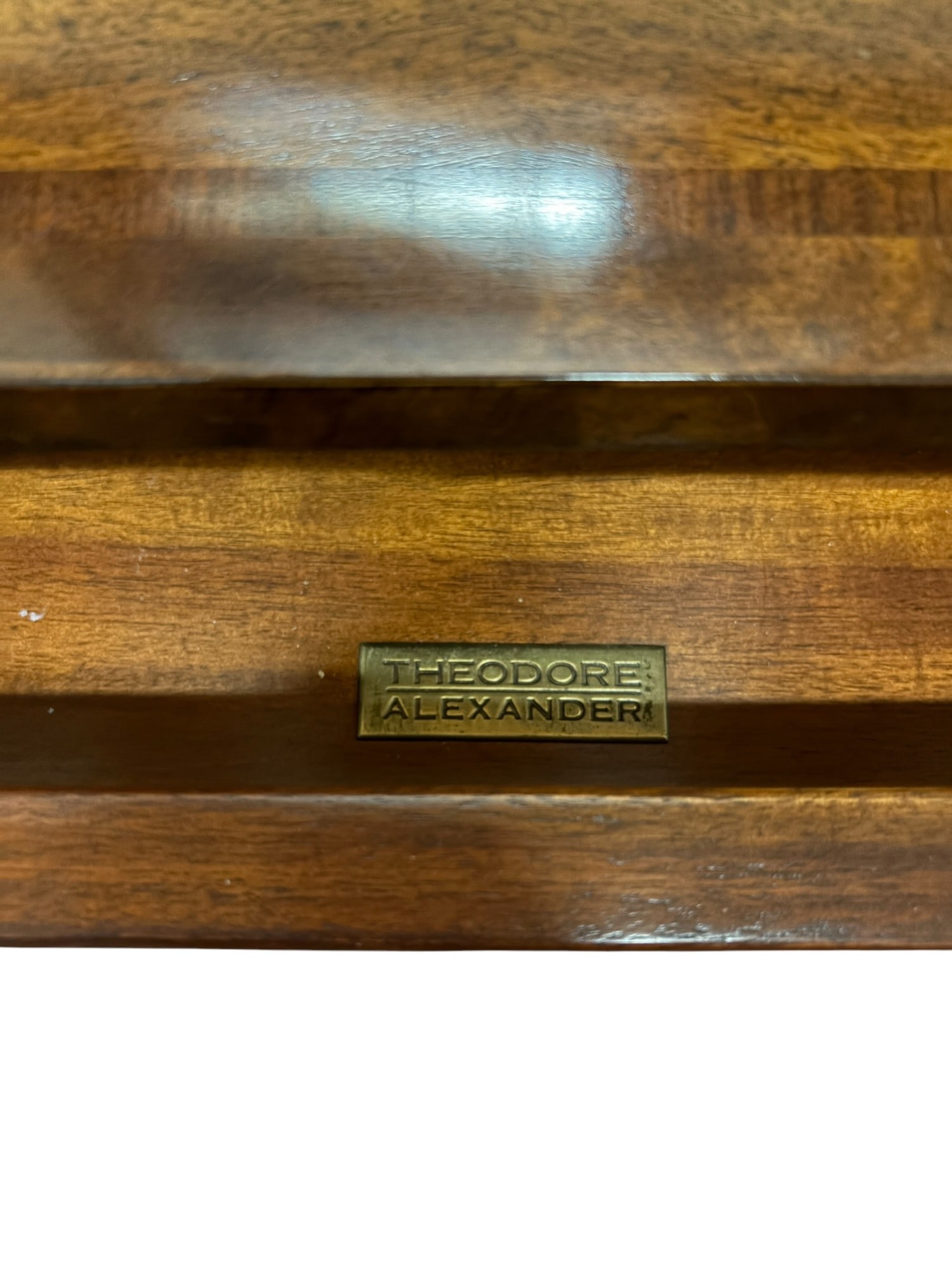 THEODORE ALEXANDER SOFA TABLE - 3