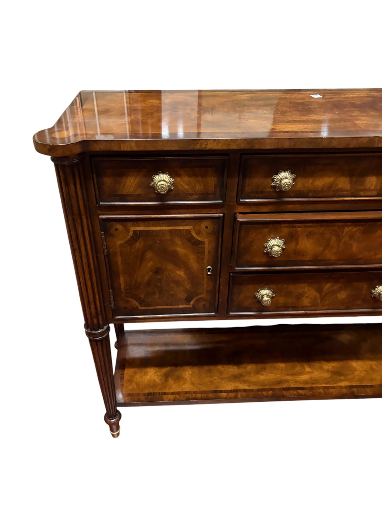 THEODORE ALEXANDER SOFA TABLE - 4