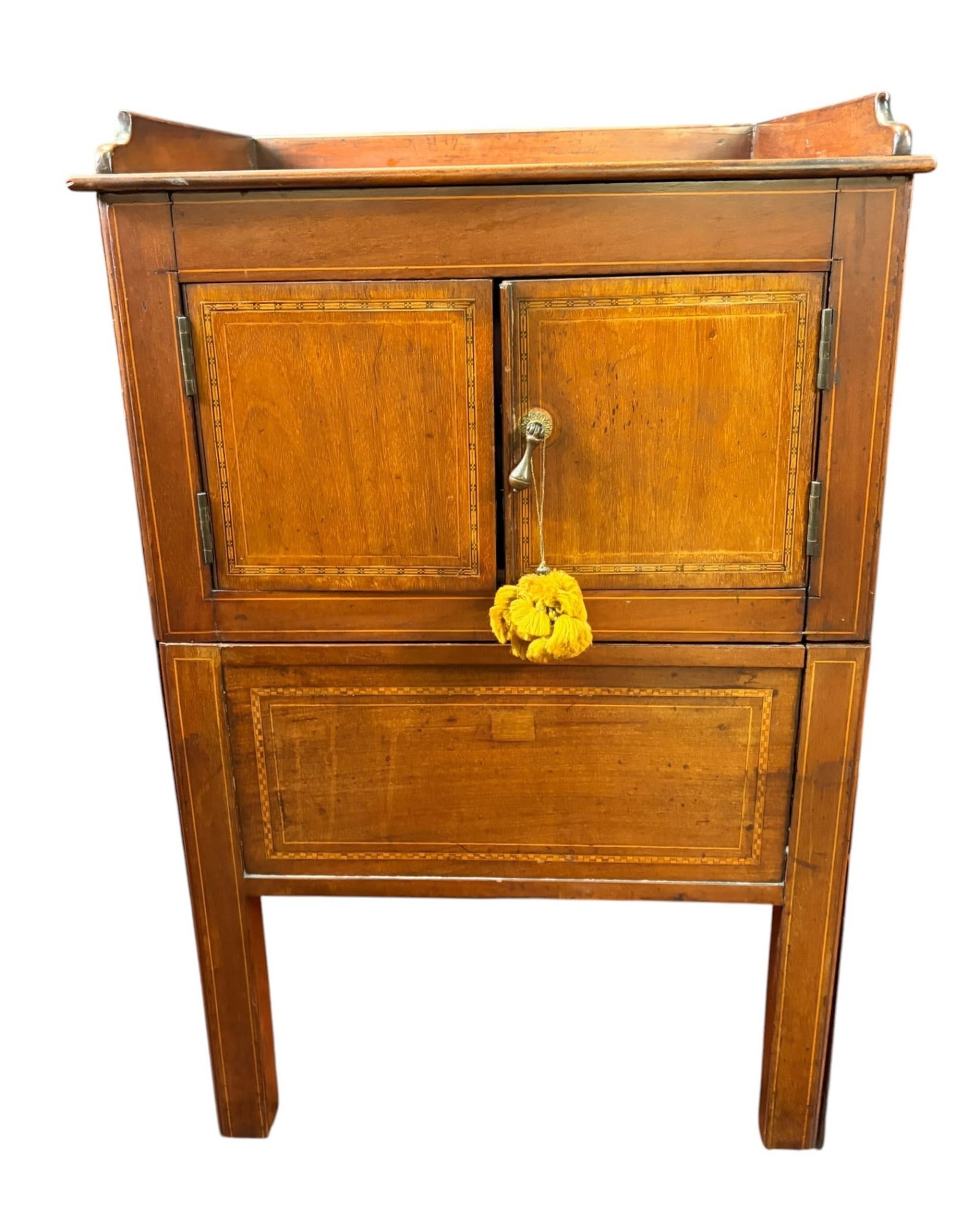 19TH C MAHOGANY WASH STAND (1 of 5)