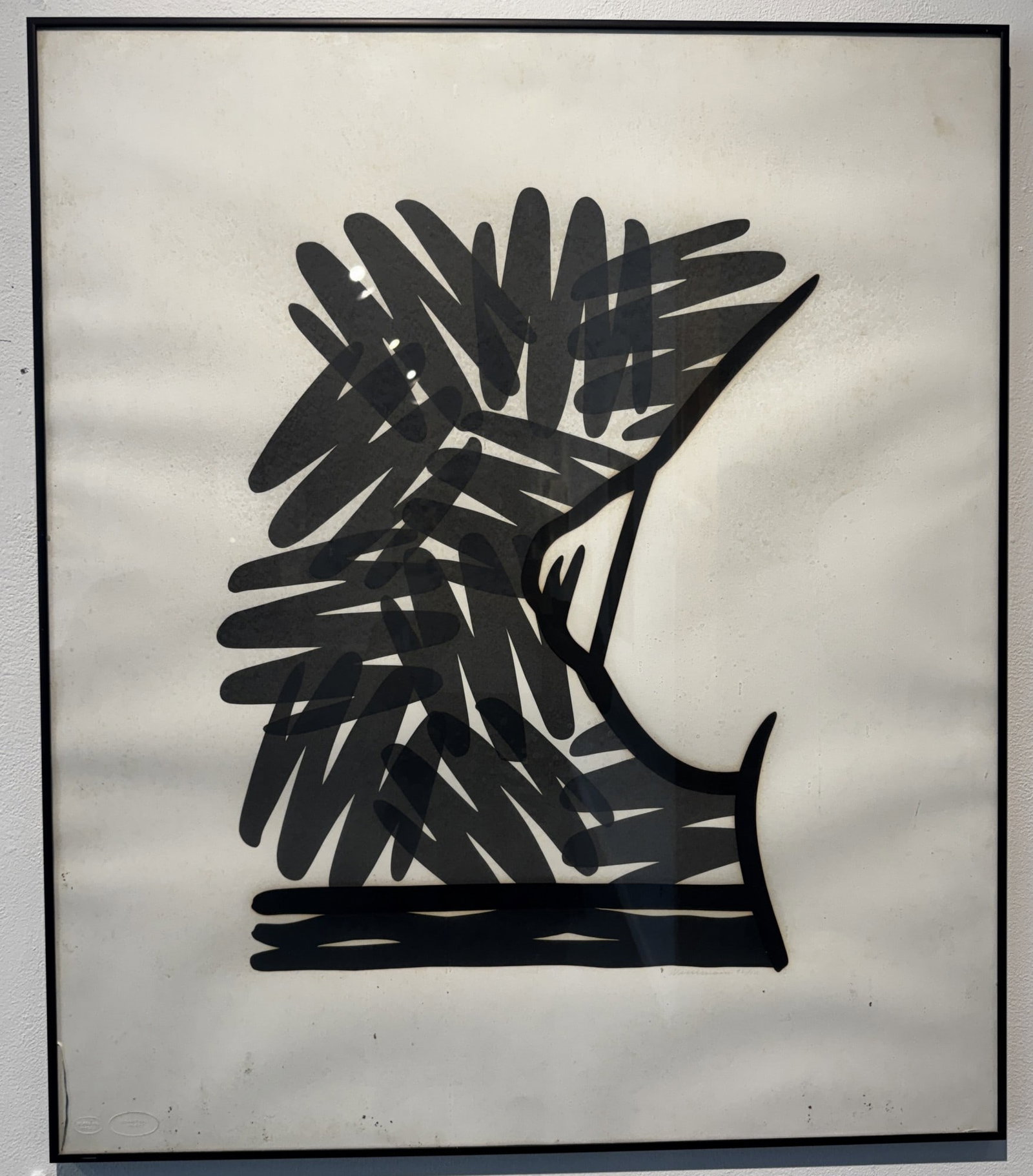 TOM WESSELMAN "SEA CAPS" LITHOGRAPH #92/100 (1 of 4)