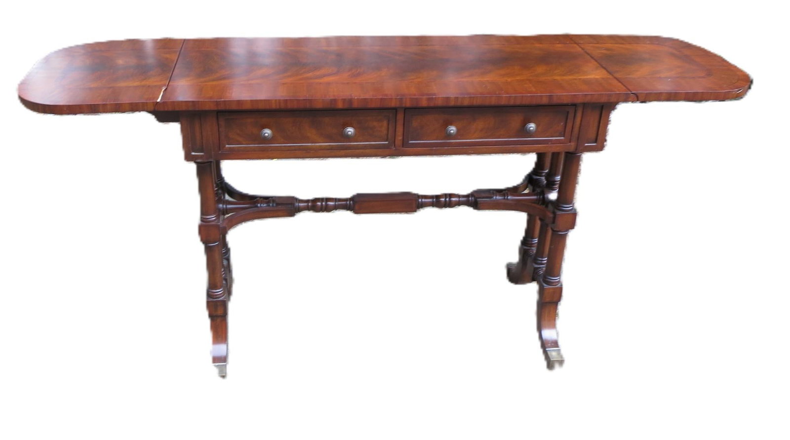 MAITLAND-SMITH DROP LEAF SOFA TABLE - 12