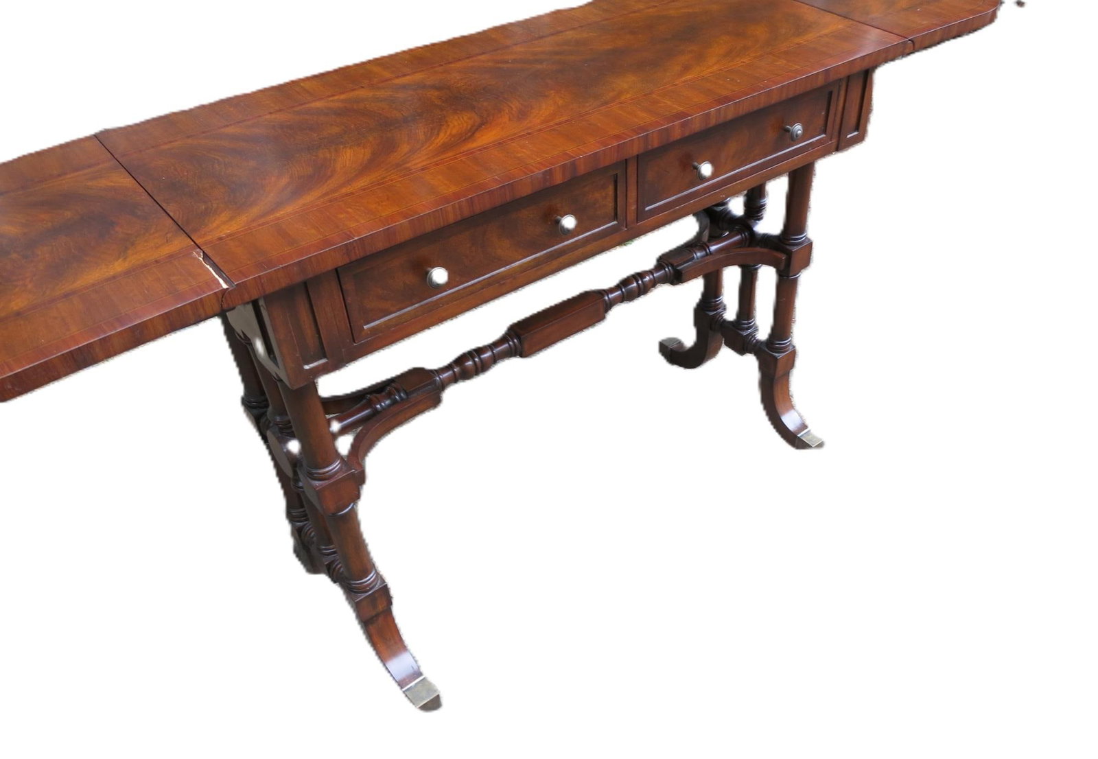 MAITLAND-SMITH DROP LEAF SOFA TABLE - 14