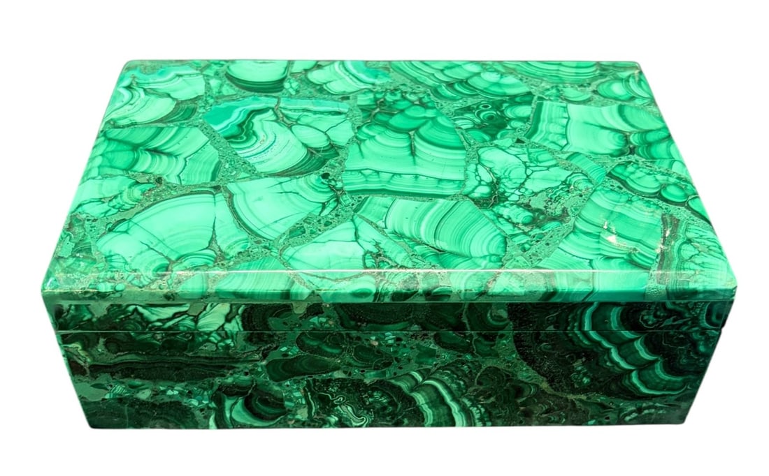 SOLID MALACHITE BOX (1 of 6)