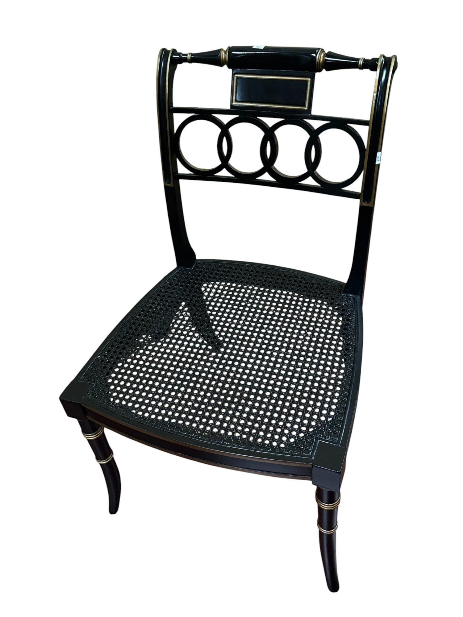 SET OF 4 VINTAGE "GOVENOR ALSTON" BAKER CHAIRS (1 of 5)