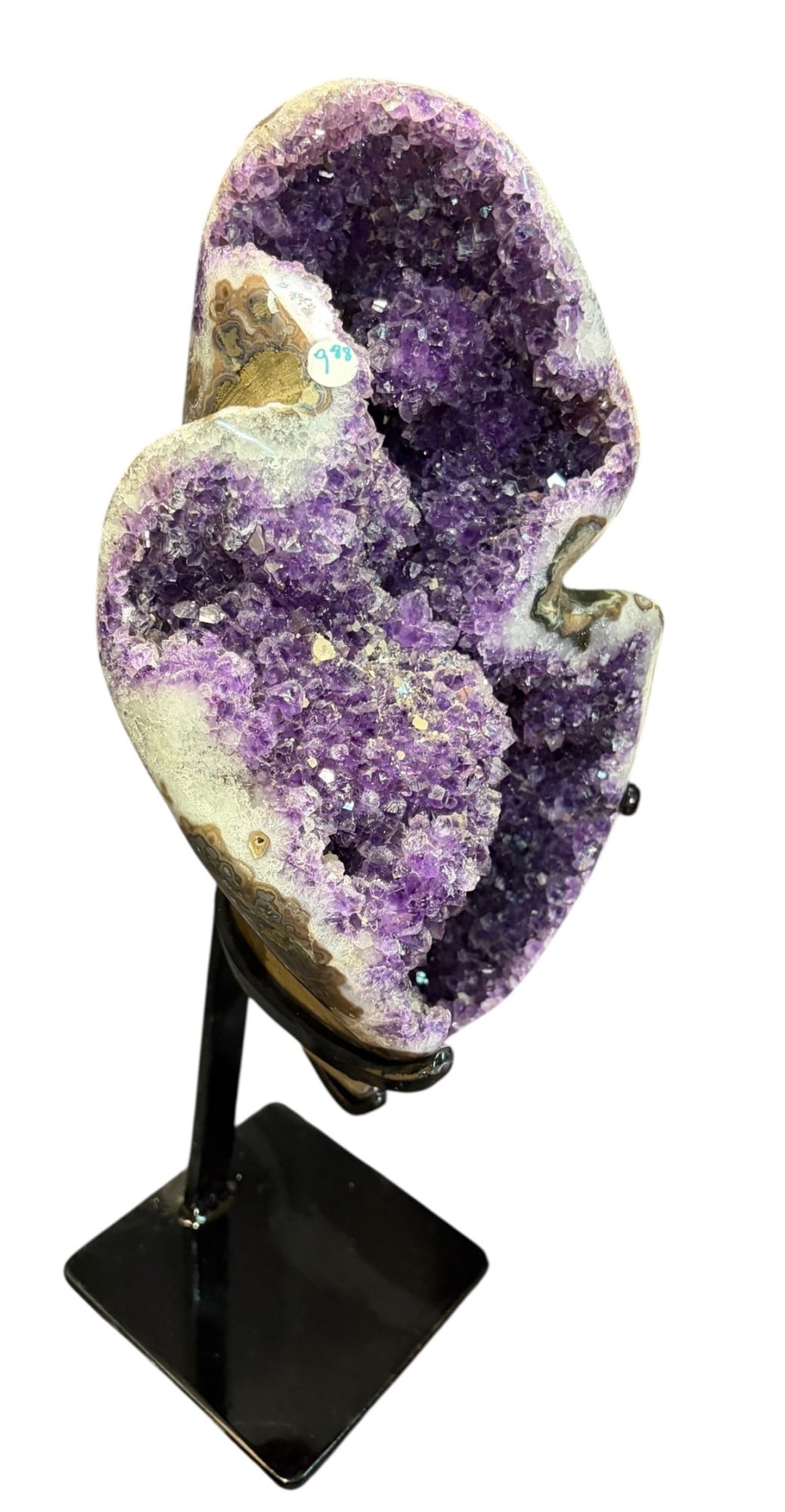 AMETHYST ON IRON STAND - 3