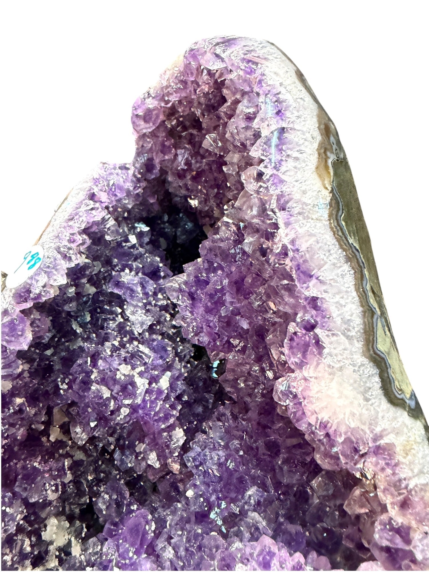 AMETHYST ON IRON STAND - 5