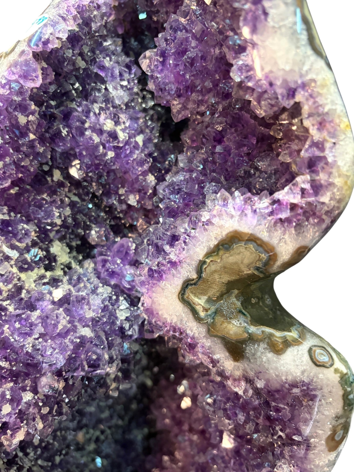 AMETHYST ON IRON STAND - 6