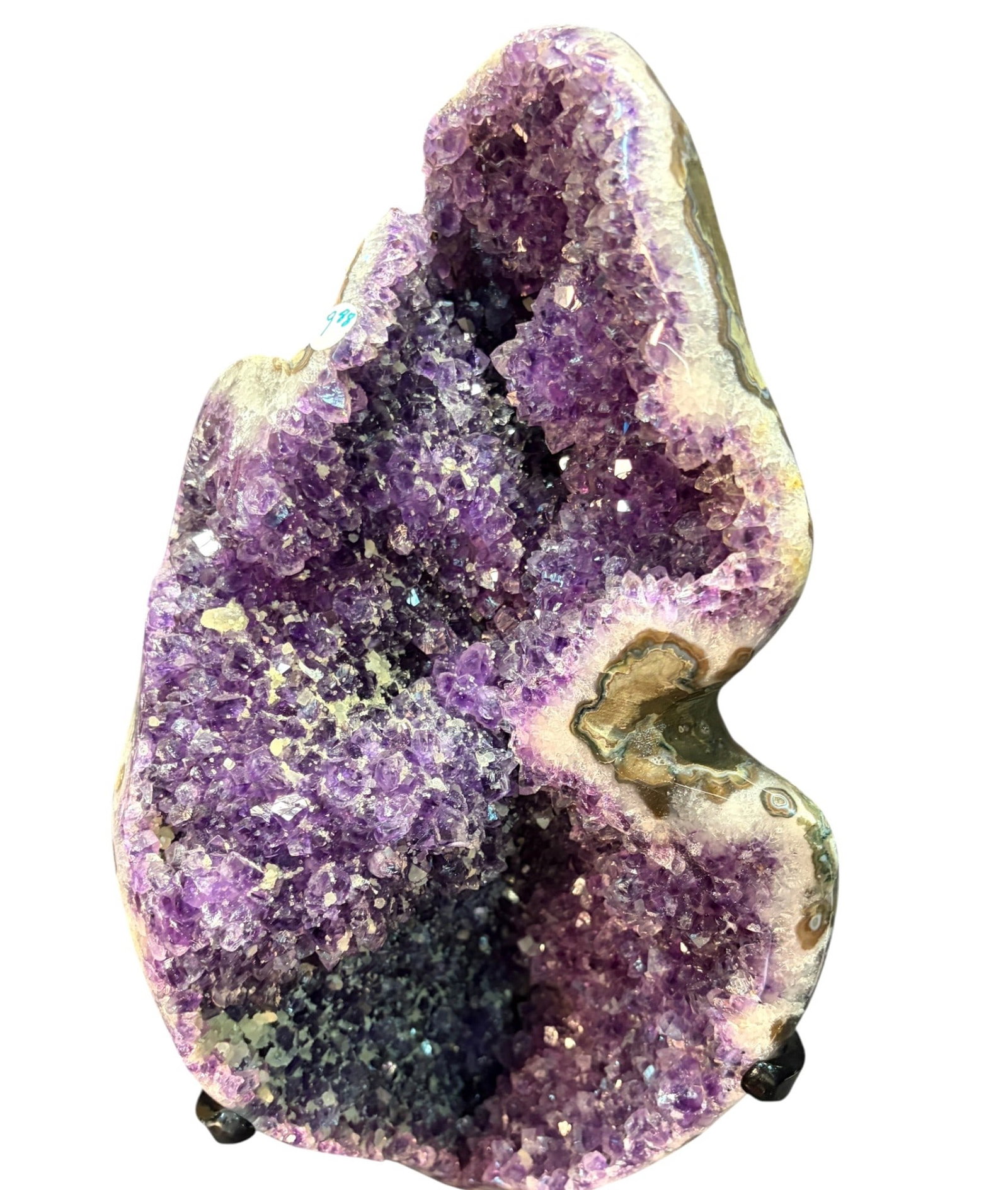 AMETHYST ON IRON STAND - 7