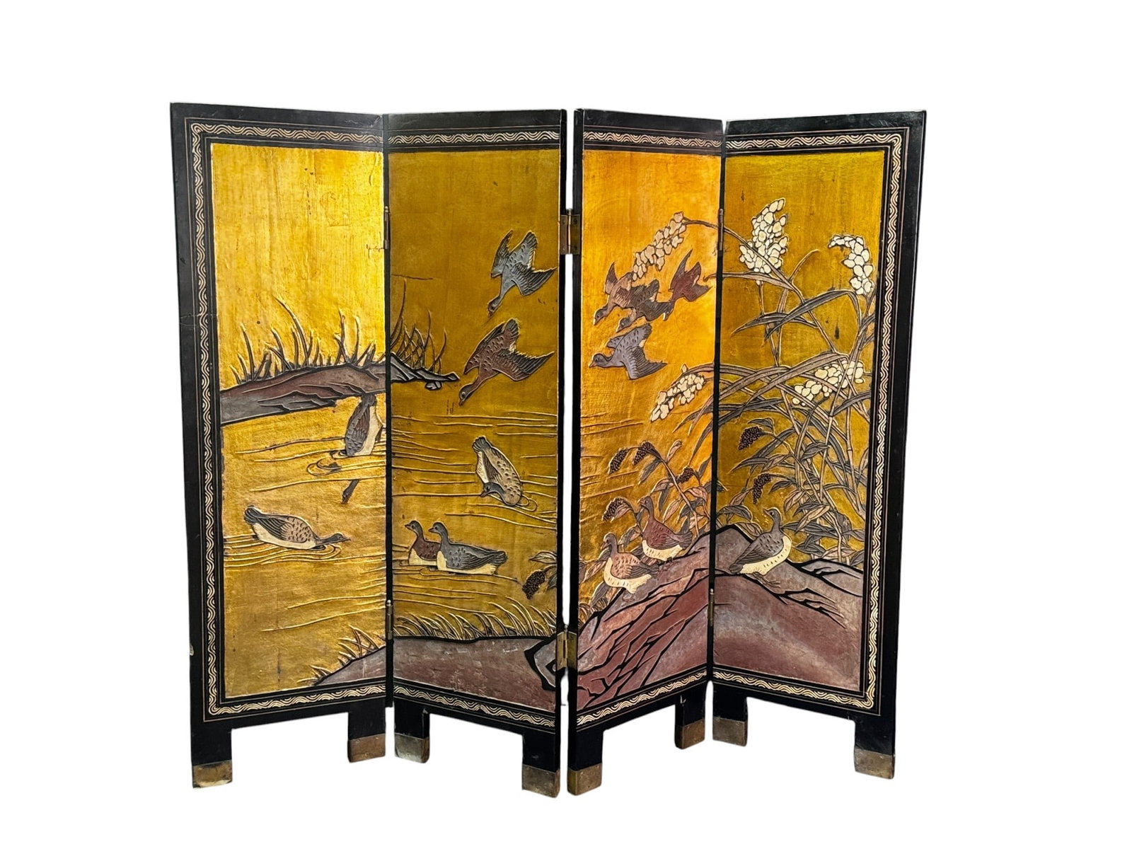 CHINESE 4 PANEL TAABLE SCREEN (1 of 3)