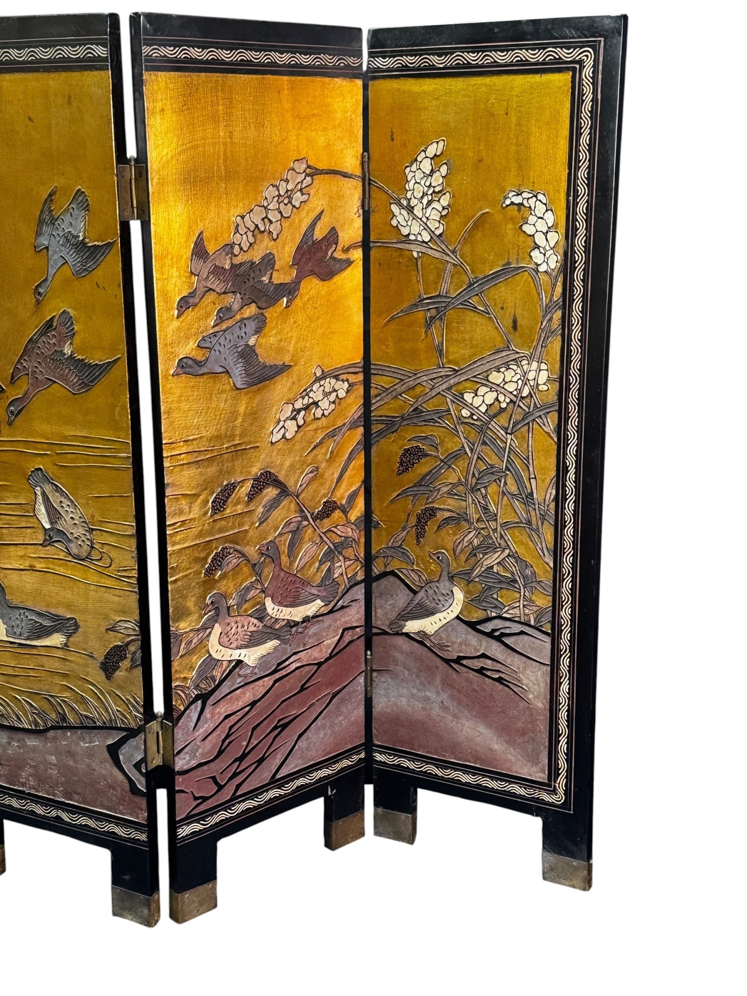 CHINESE 4 PANEL TAABLE SCREEN - 3