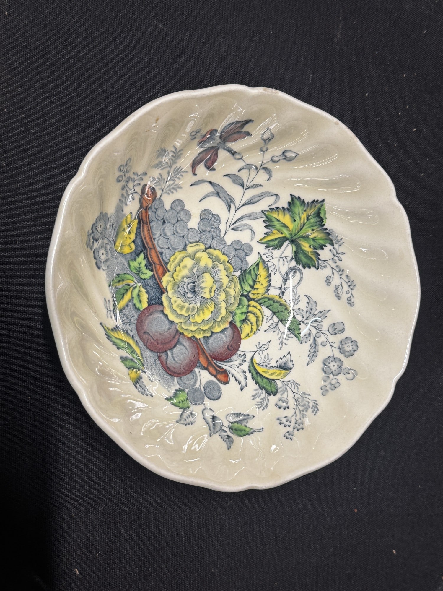 SET OF 12 ROYAL DOULTON KIRKWOOD ANTIQUE CHINA (1 of 8)