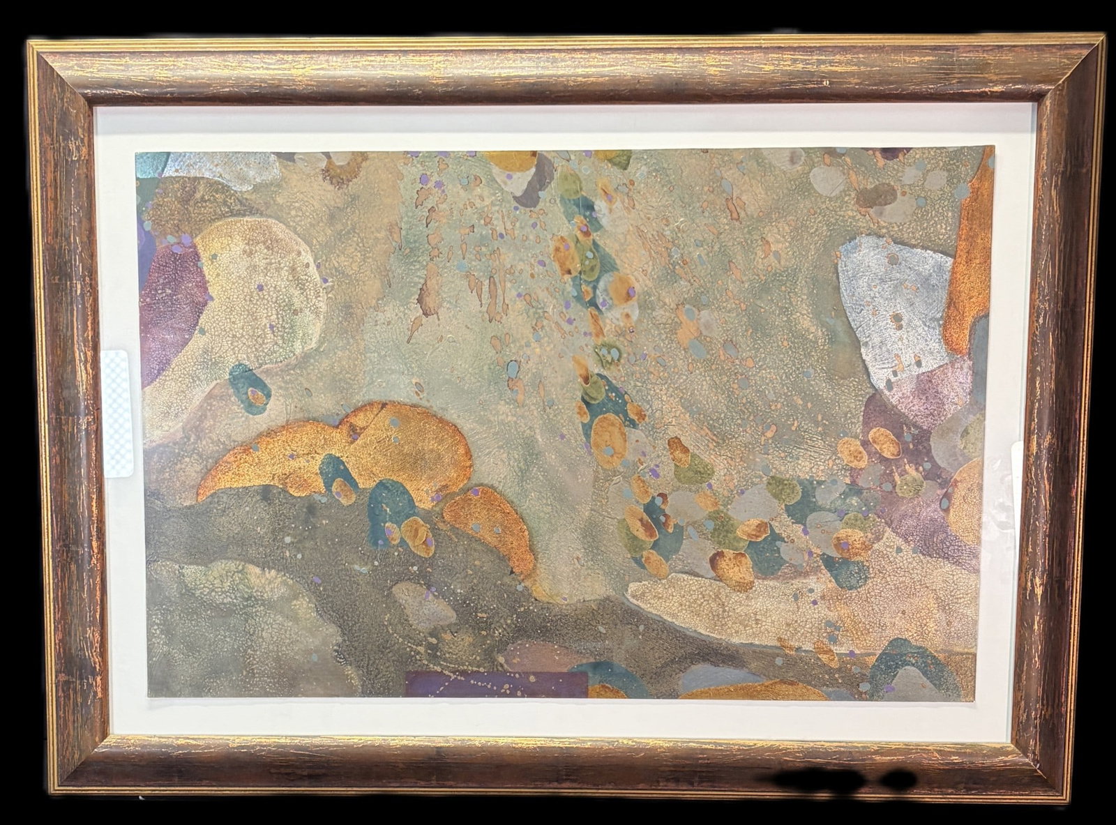 ABSTRACT PAINTING: ABSTRACT PAINTING Height: 35 in. by Width: 47.5 in.