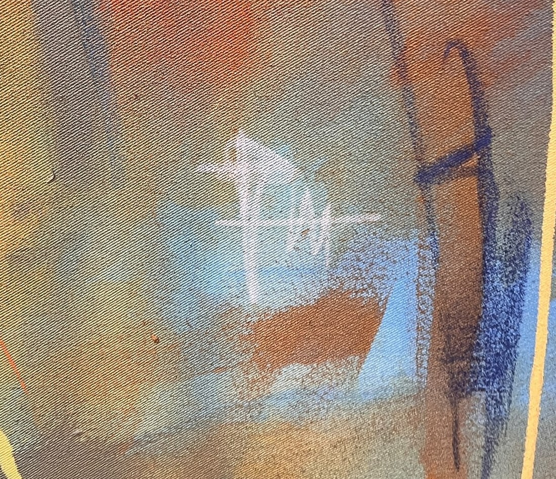 MULTICOLOR ABSTRACT BY A.S. JAMES - 4