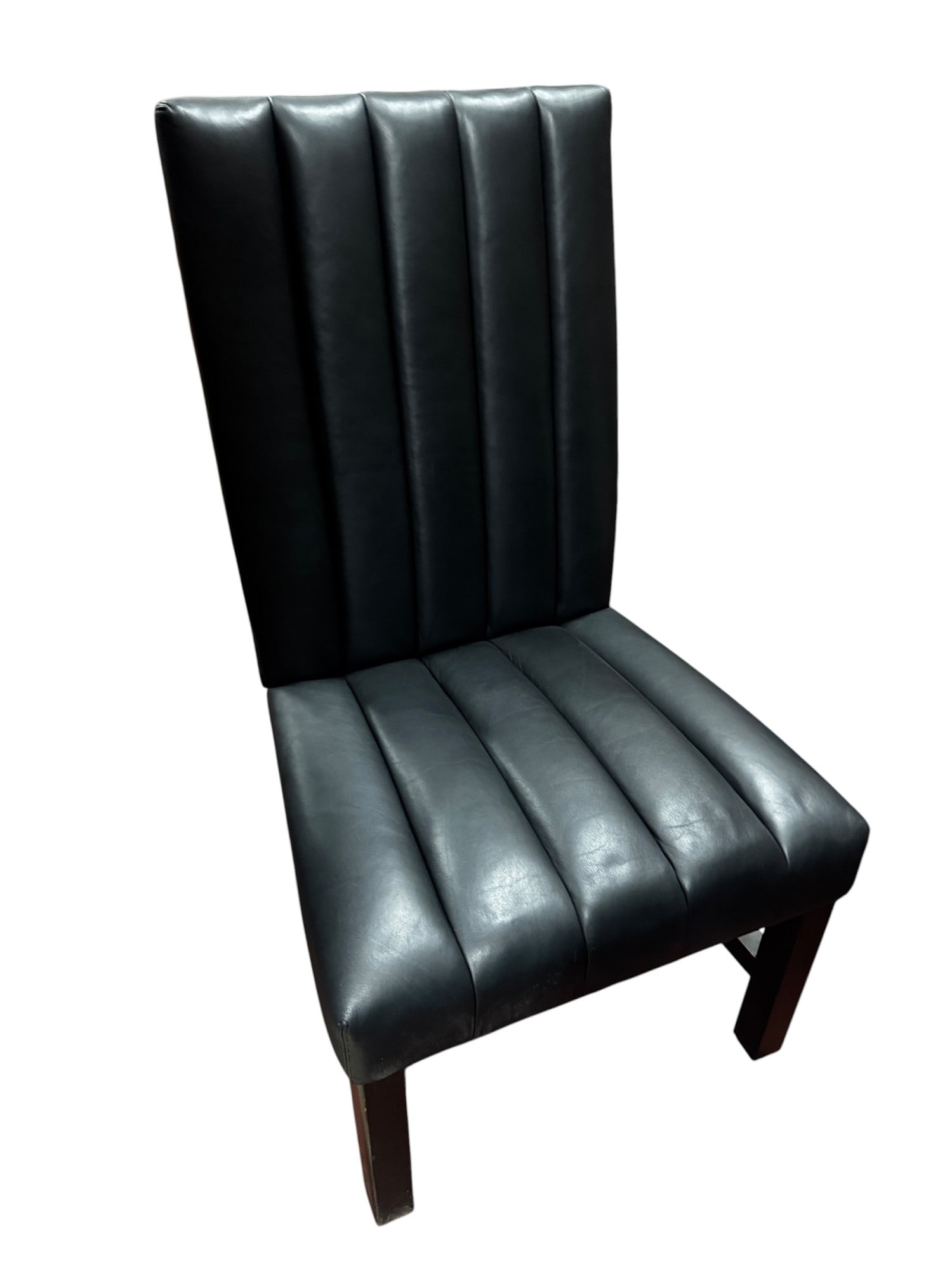 8 RALPH LAUREN BUTTON TUFTED DINING CHAIRS (1 of 3)