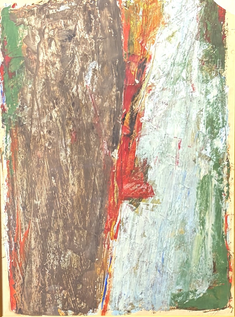 ASBTRACT SIGNED BY LISTED ARTIST - 2