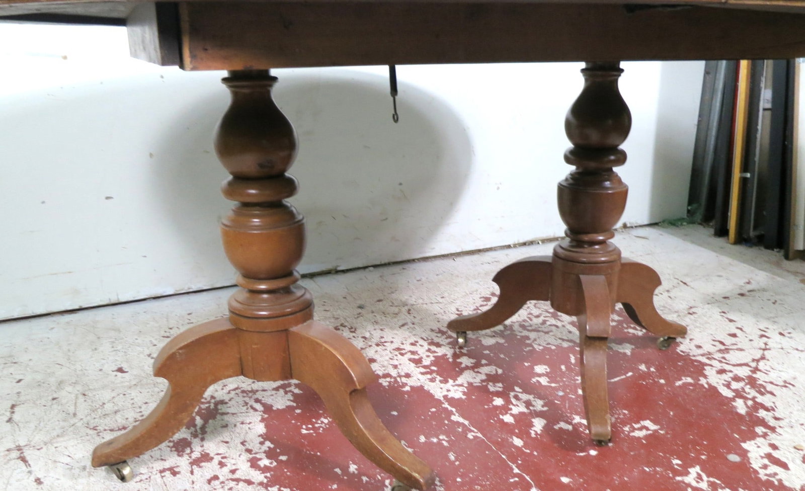 OVAL WOODEN DINING TABLE - 3