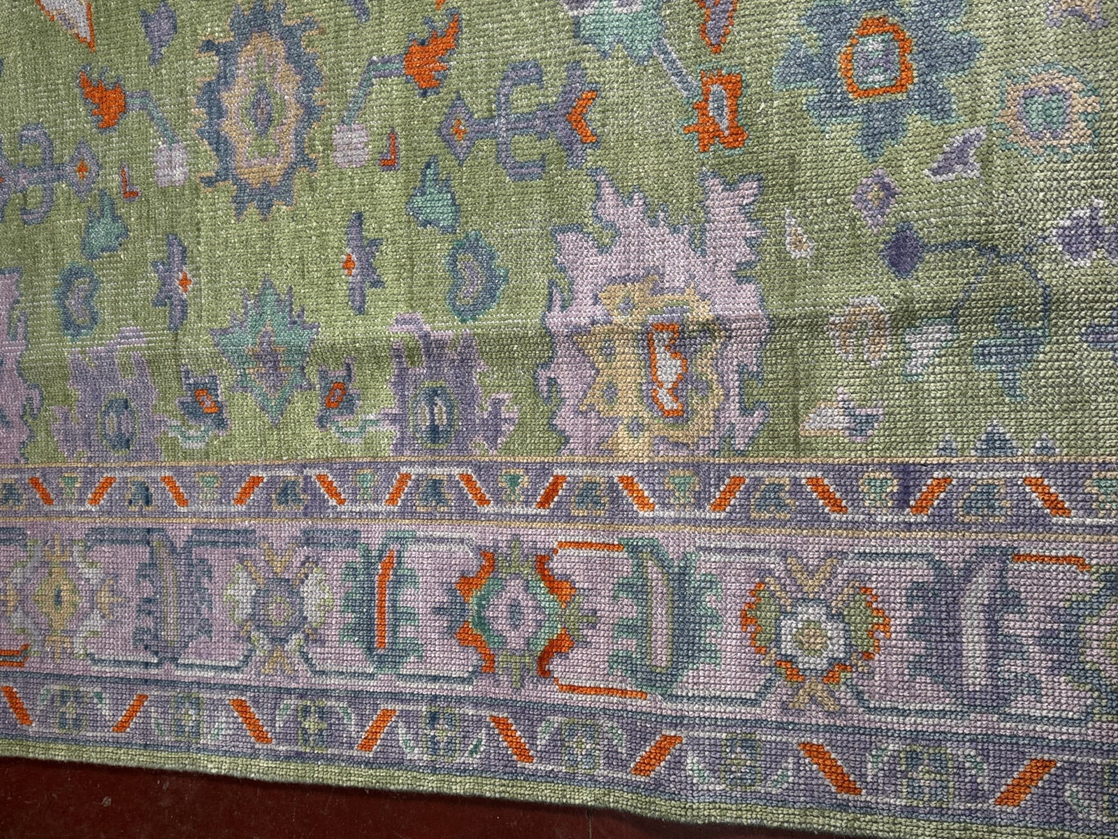 HAND KNOTTED OUSHAK - 4
