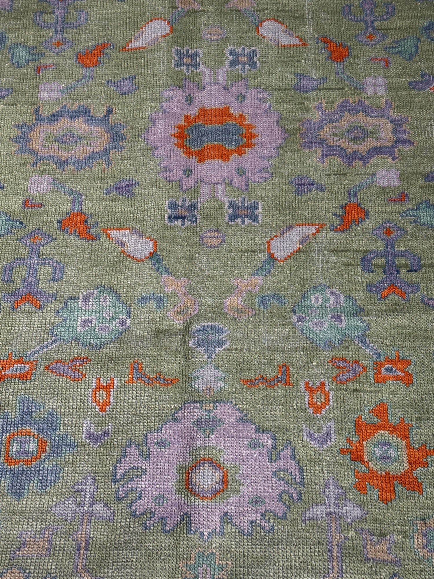 HAND KNOTTED OUSHAK - 5