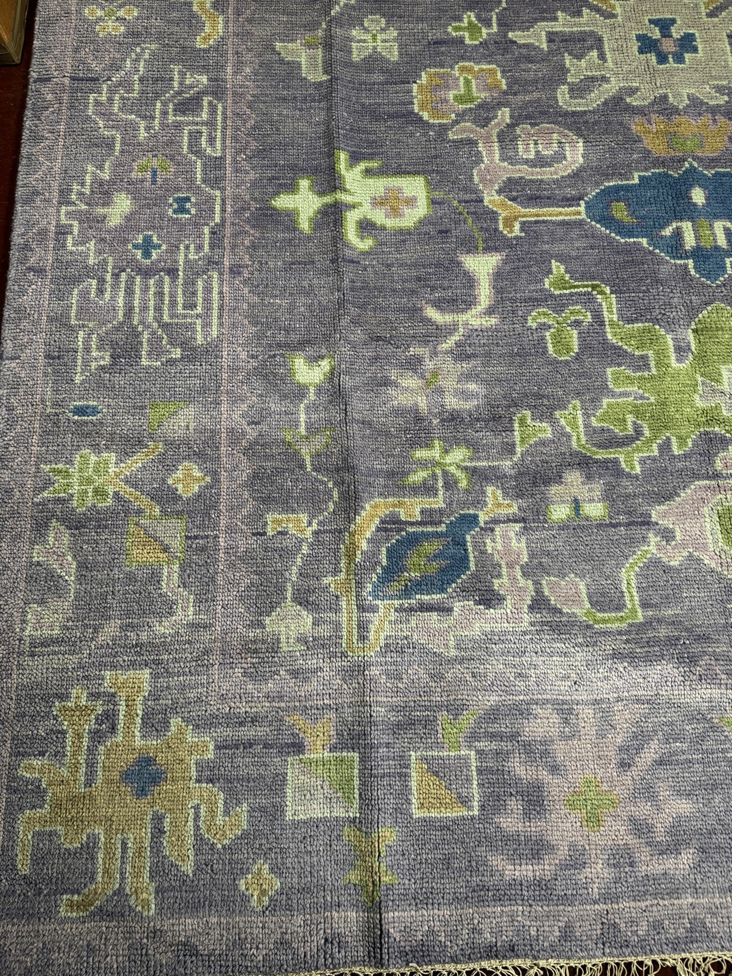 HAND KNOTTED OUSHAK - 3