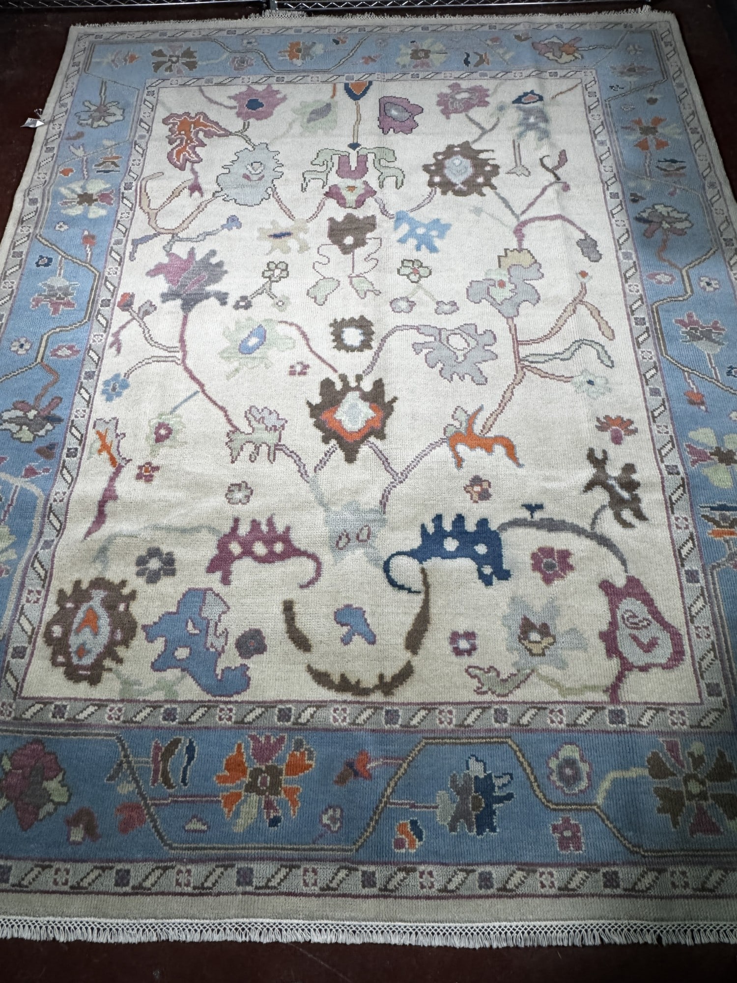 HAND KNOTTED OUSHAK - 2
