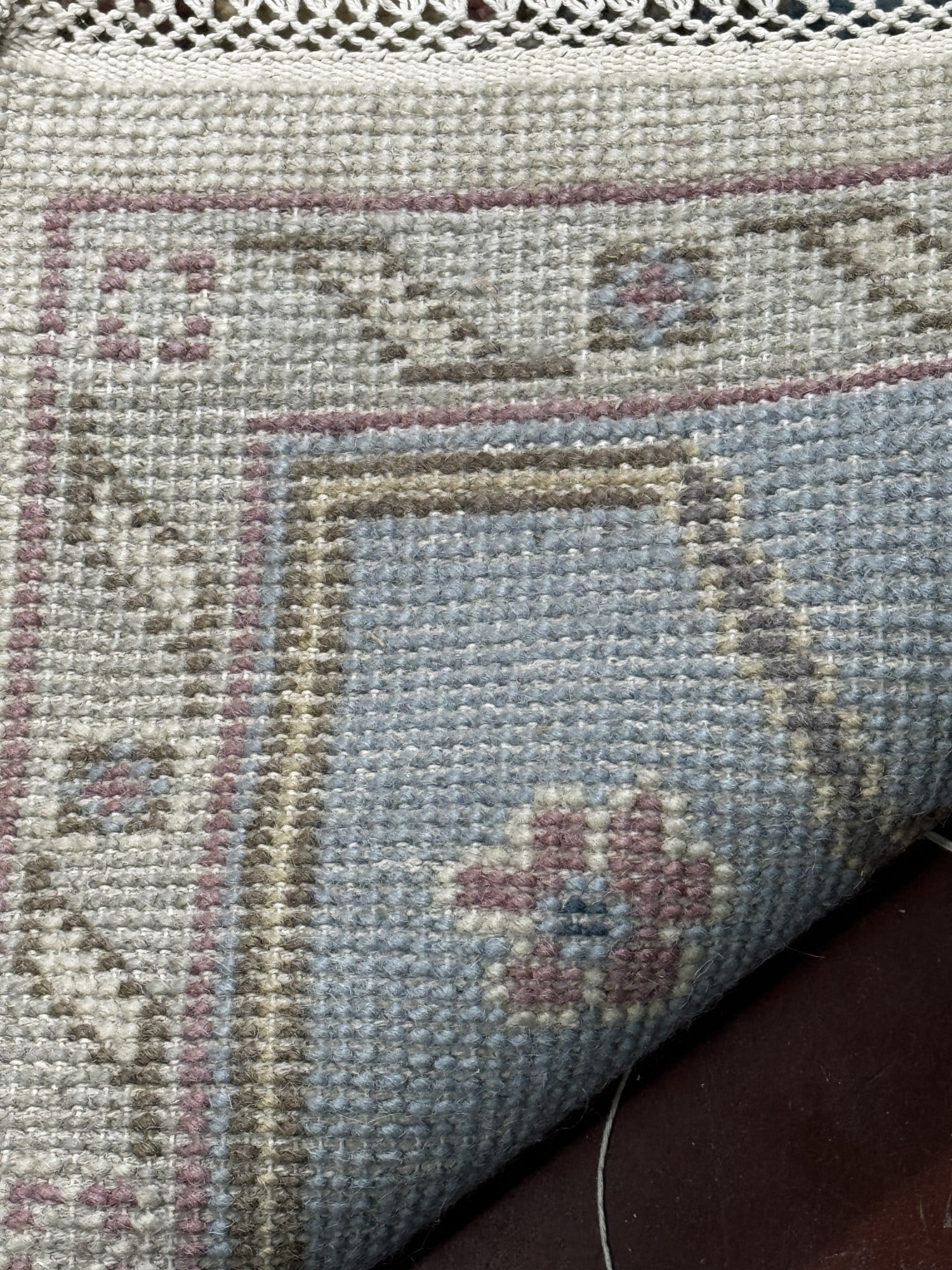 HAND KNOTTED OUSHAK - 3