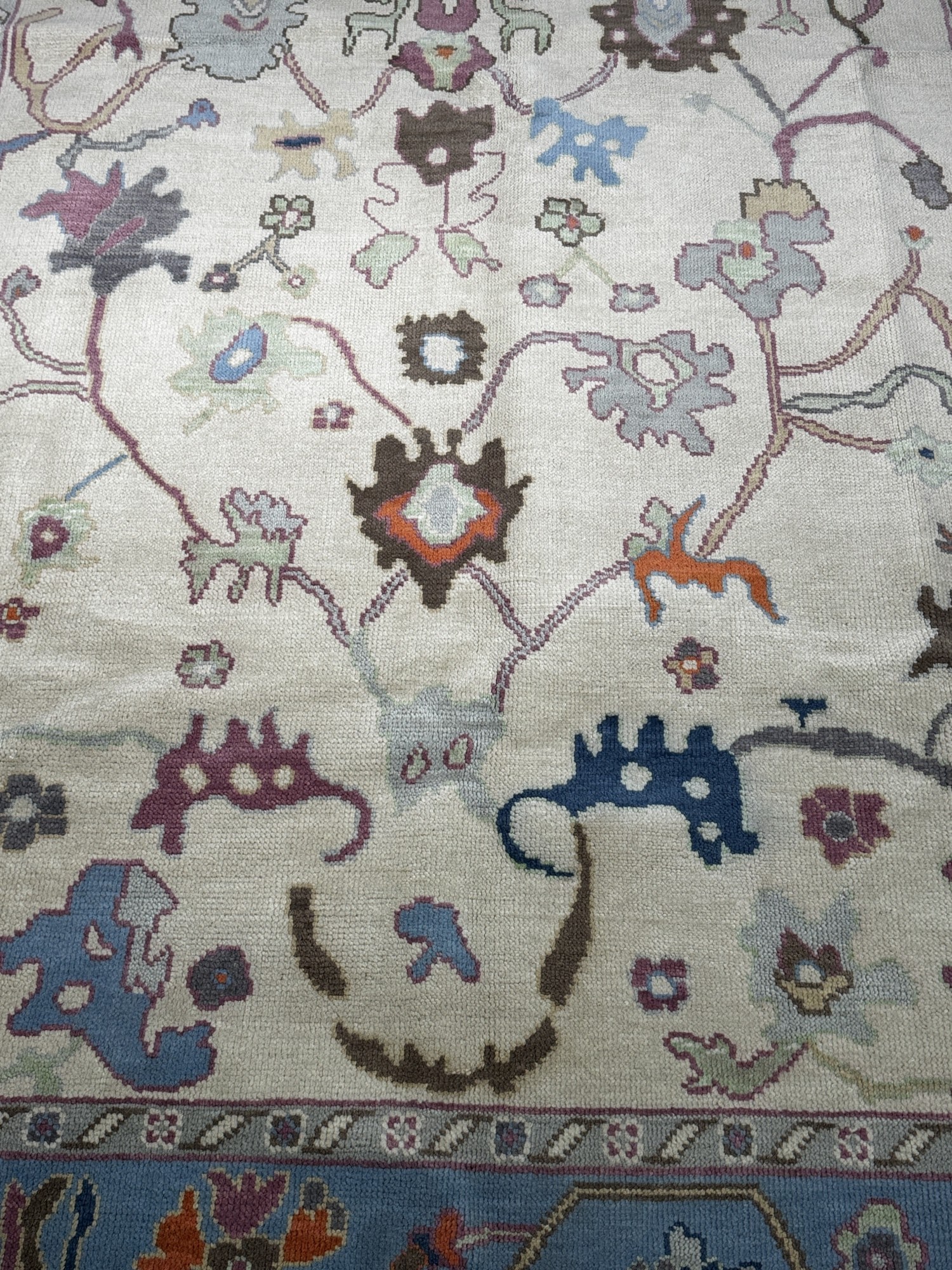 HAND KNOTTED OUSHAK - 5