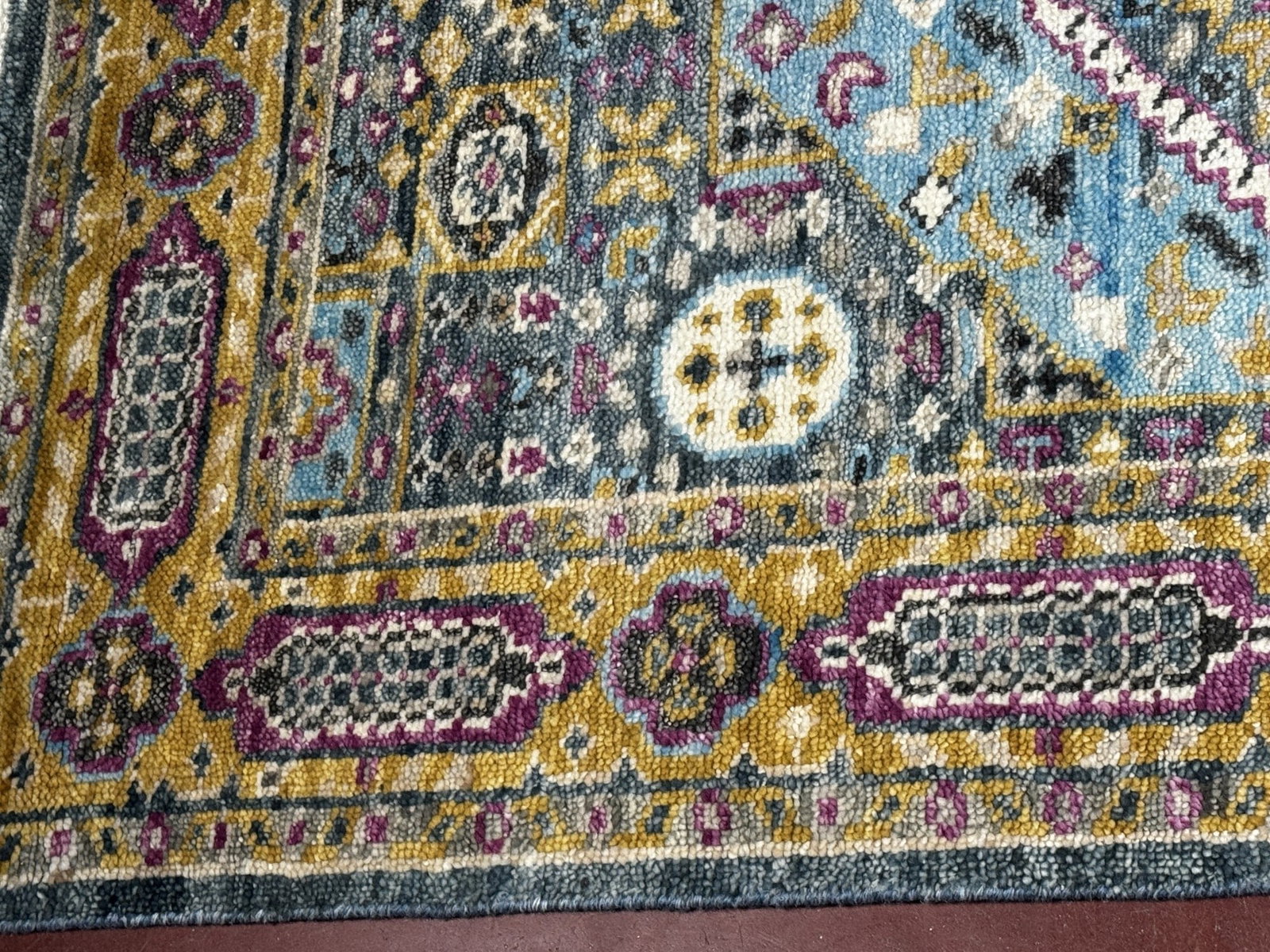 HAND KNOTTED OUSHAK - 4