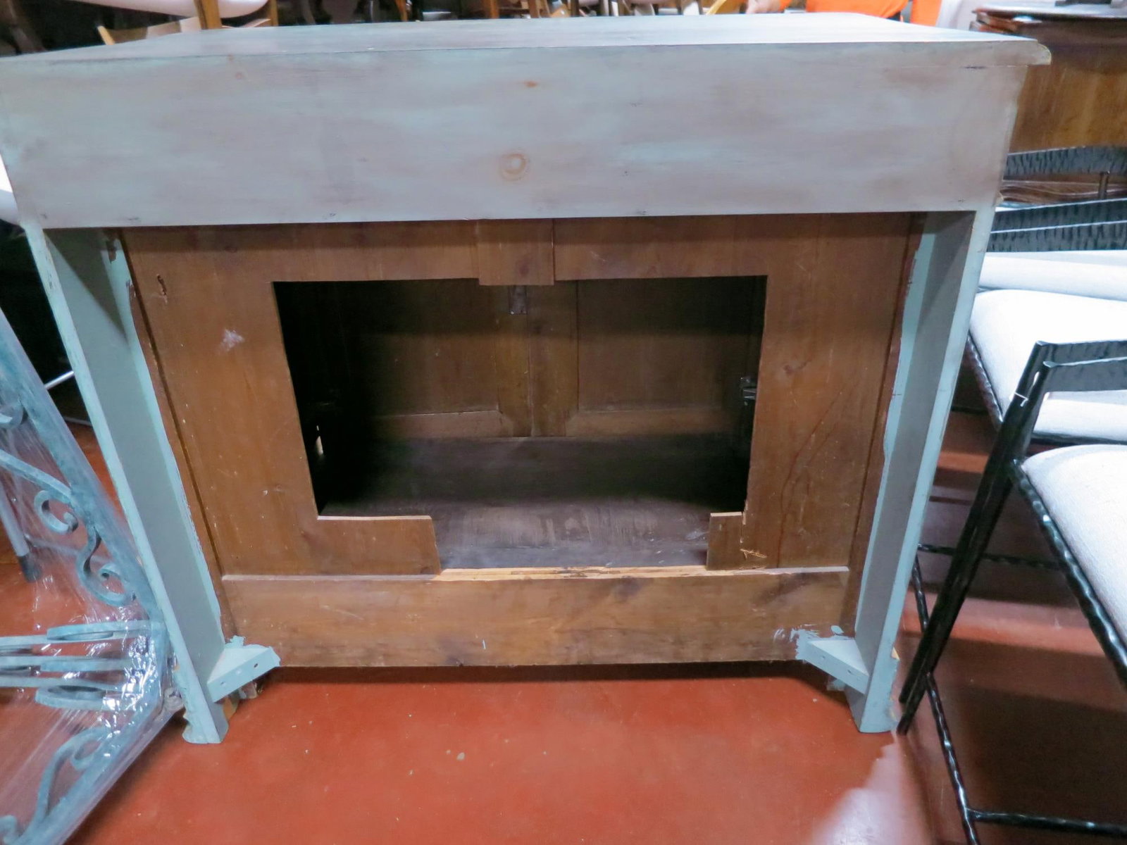 DISTRESSED FINISH CABINET - 6