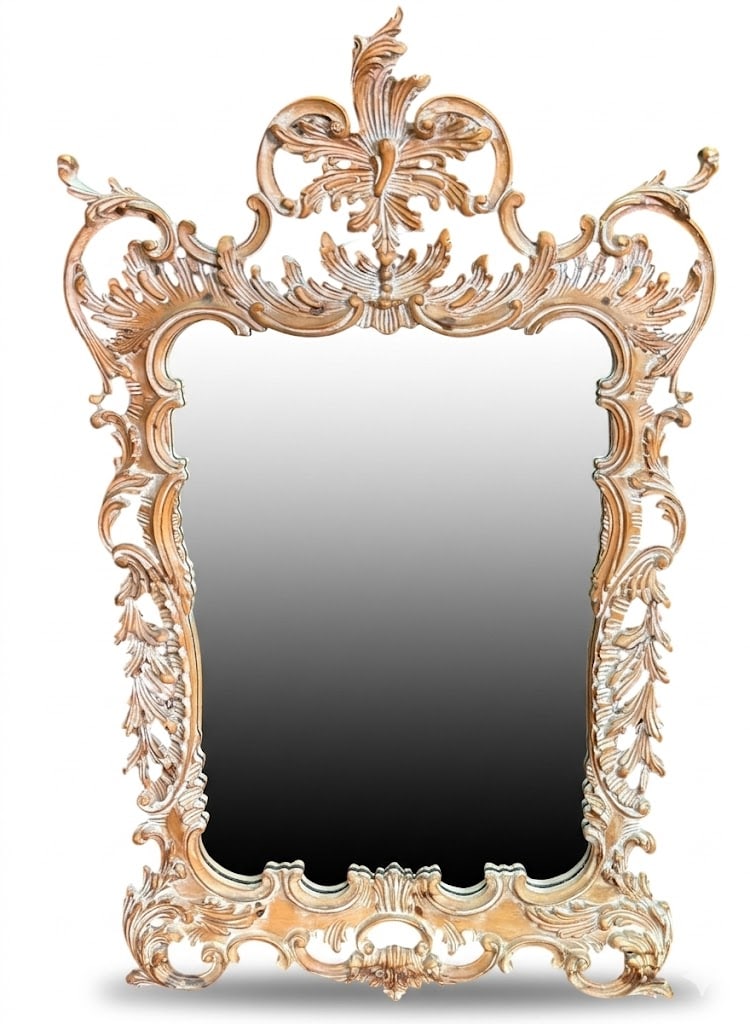 LA BARGE CARVED ITALIAN ROCOCO STYLE MIRROR (1 of 5)
