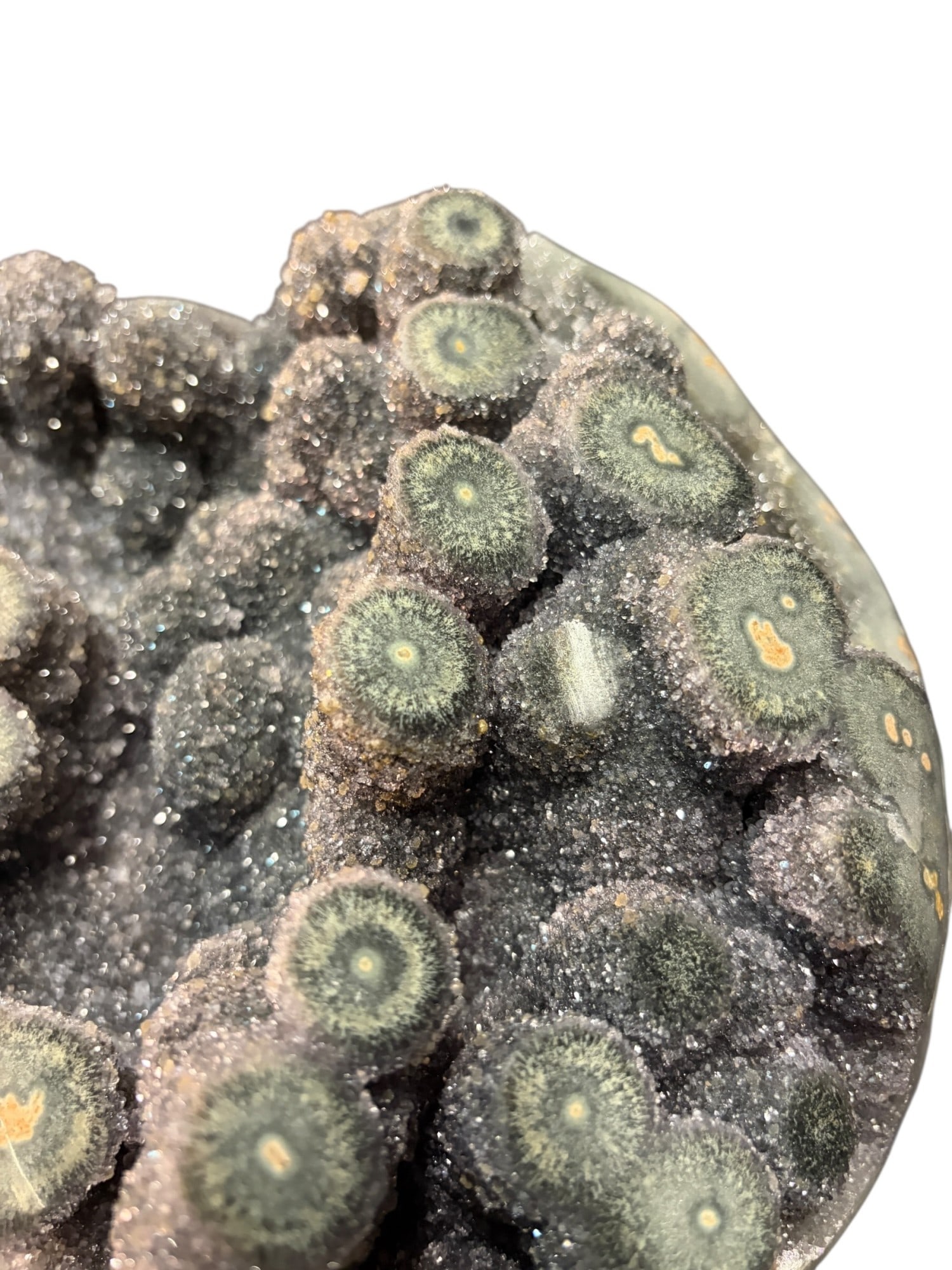 OCEAN JASPER DRUSY GEODE - 10