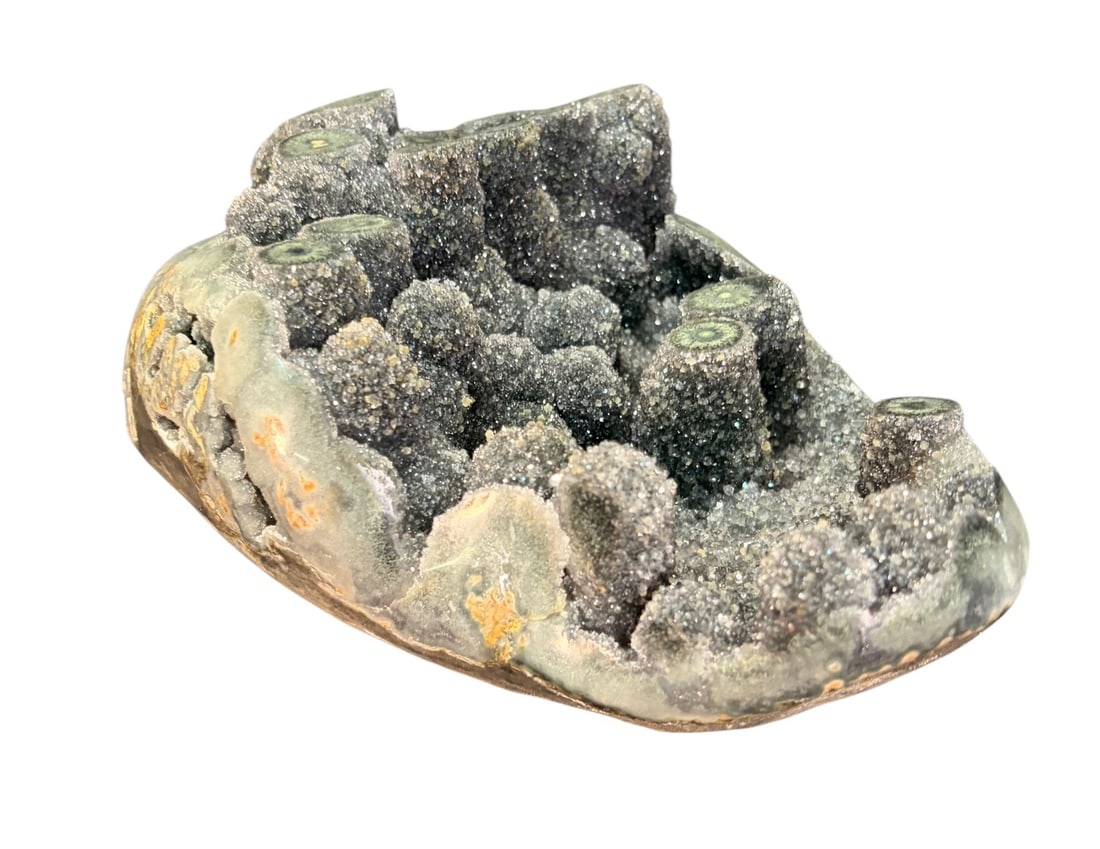 OCEAN JASPER DRUSY GEODE - 2