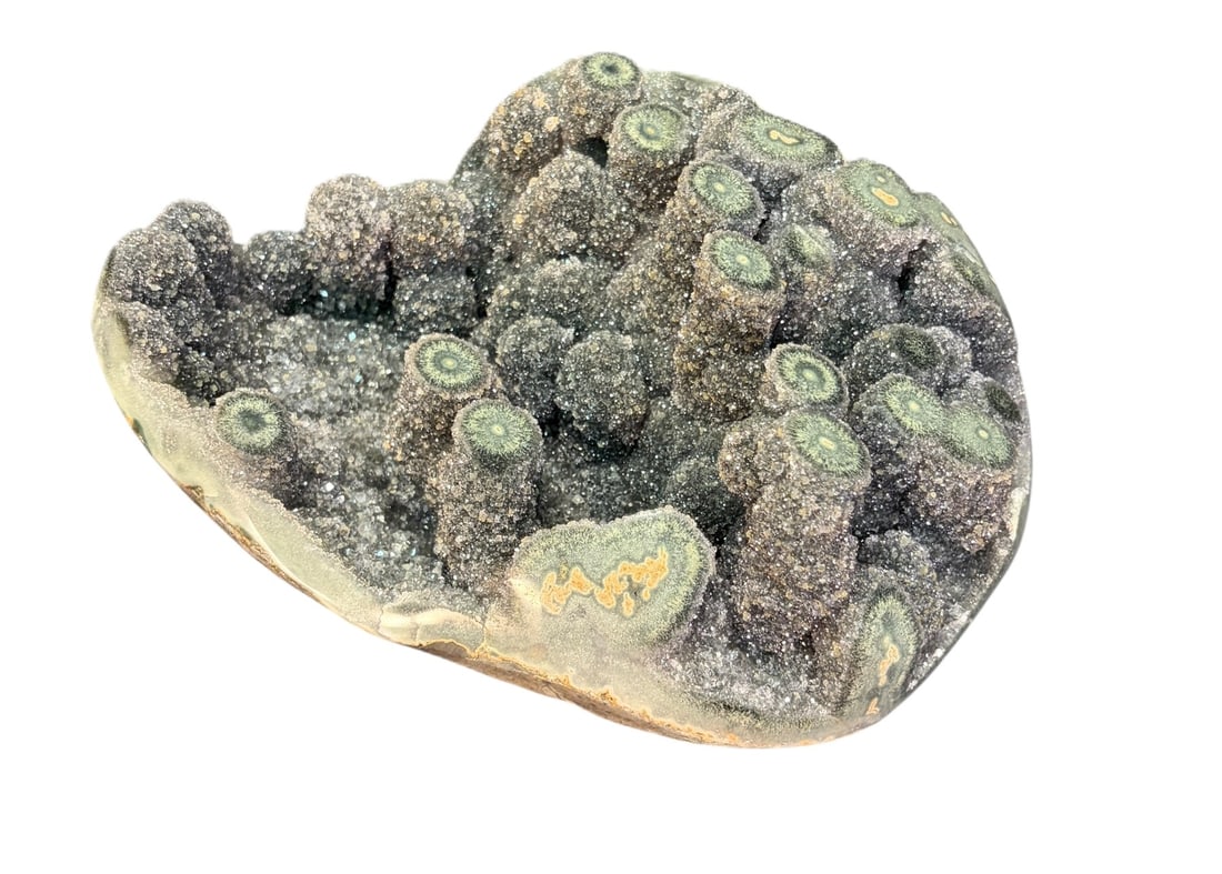 OCEAN JASPER DRUSY GEODE - 3