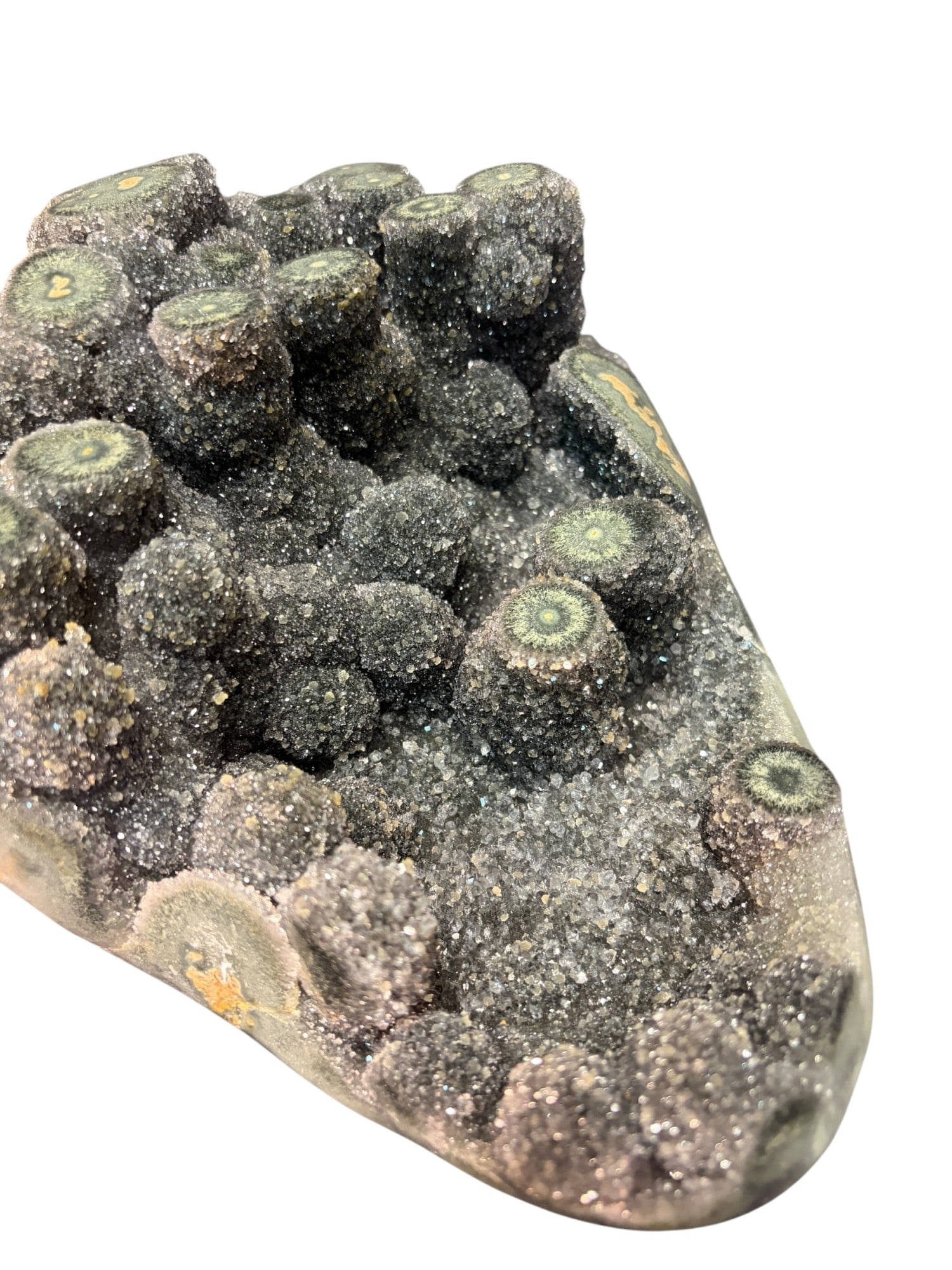 OCEAN JASPER DRUSY GEODE - 7