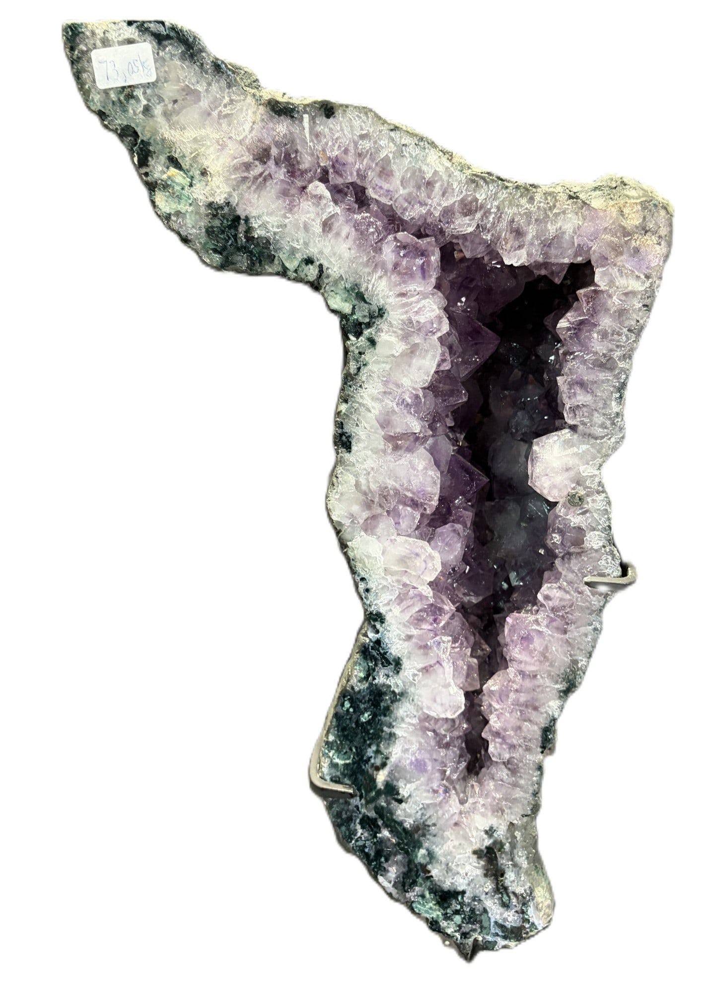 AMETHYST ON IRON STAND - 2