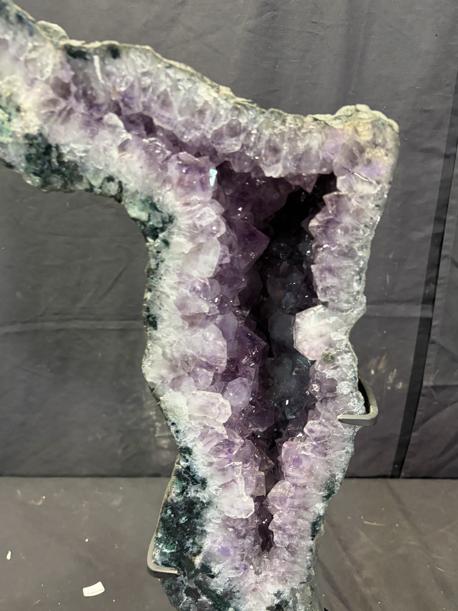 AMETHYST ON IRON STAND - 3