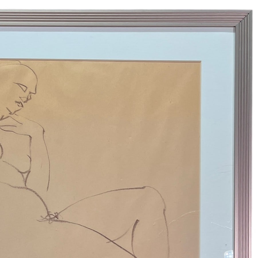NUDE DRAWING FRAMED - 3