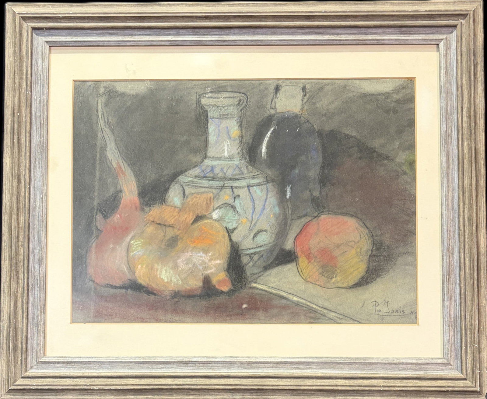 STILL LIFE WATERCOLOR/DRAWING SIGNED BY ARTIST: STILL LIFE WATERCOLOR/DRAWING SIGNED BY ARTIST Height: 290 in. by Width: 24 in.