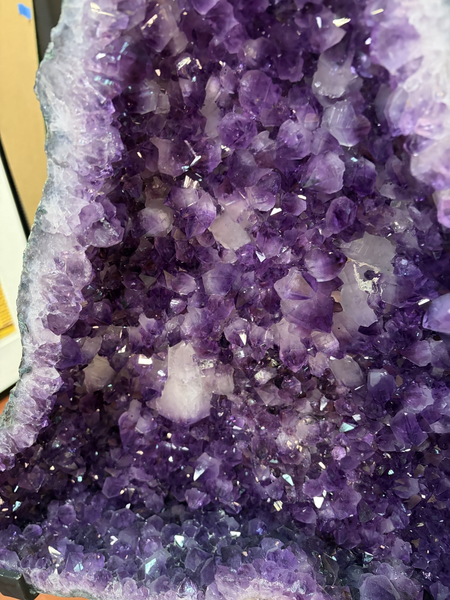AMETHYST ON IRON STAND - 3