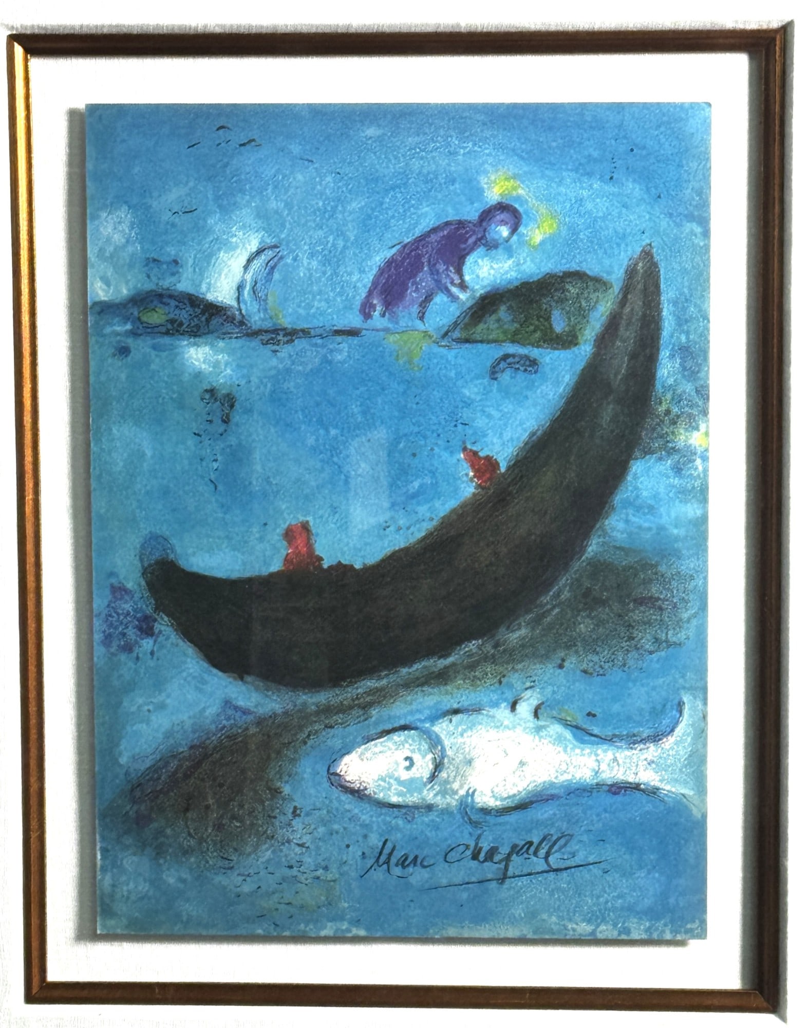 CHAGAL OFF SET LITHOGRAPH HAND SIGNED - 3
