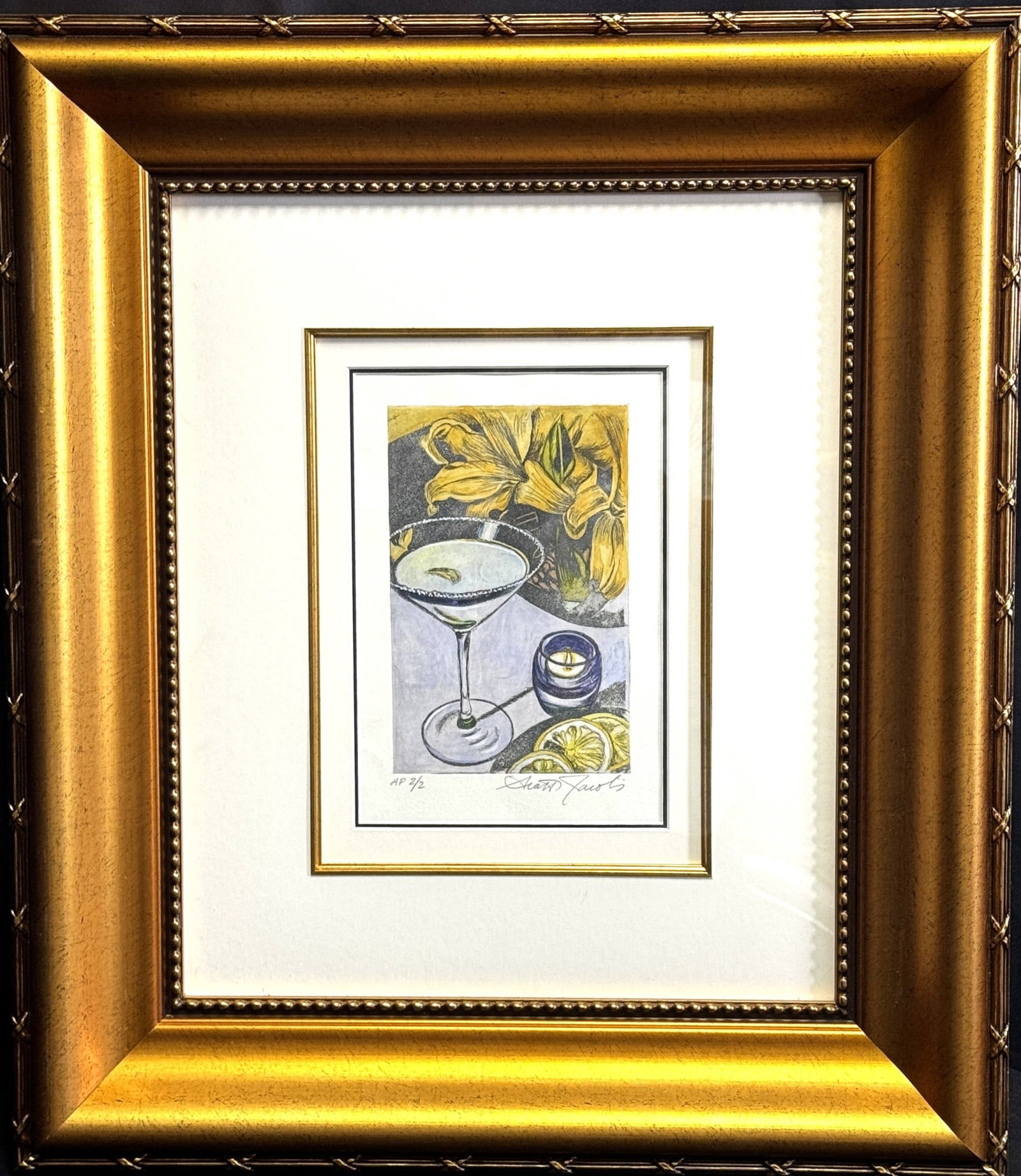 SCOTT JACOBS " WHEN LIFE GIVES YOU LEMONS: SCOTT JACOBS " WHEN LIFE GIVES YOU LEMONS A/P, 2/2 Height: 25 in. by Width: 22