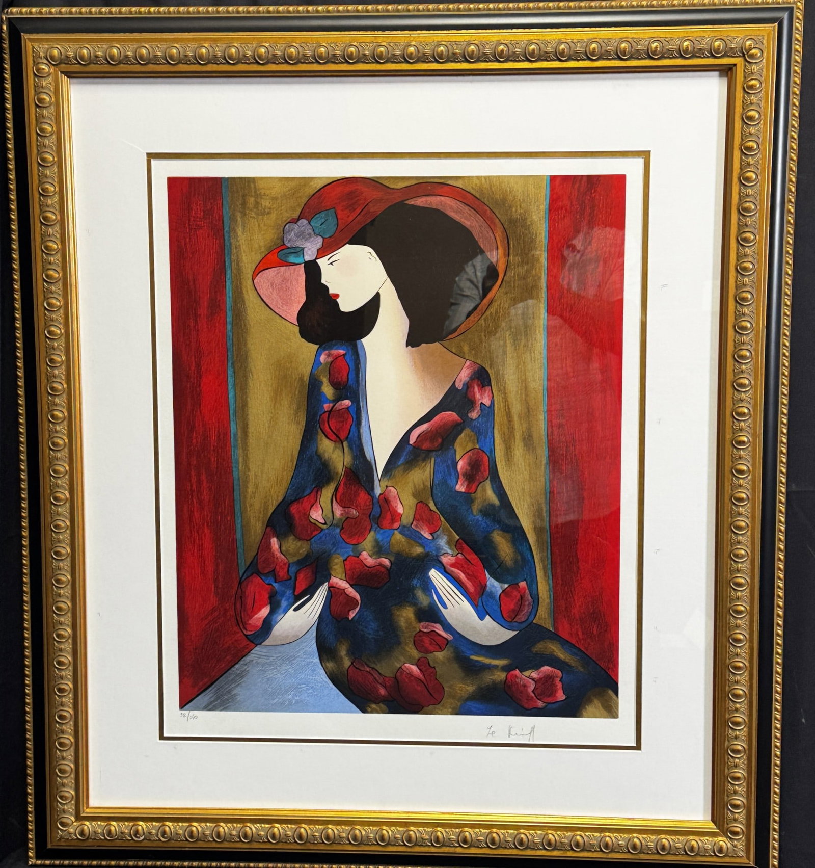 "LE MERE DENIS JUENE" LINDA LE KINFF: "LE MERE DENIS JUENE" LINDA LE KINFF Height: 33 in. by Width: 29