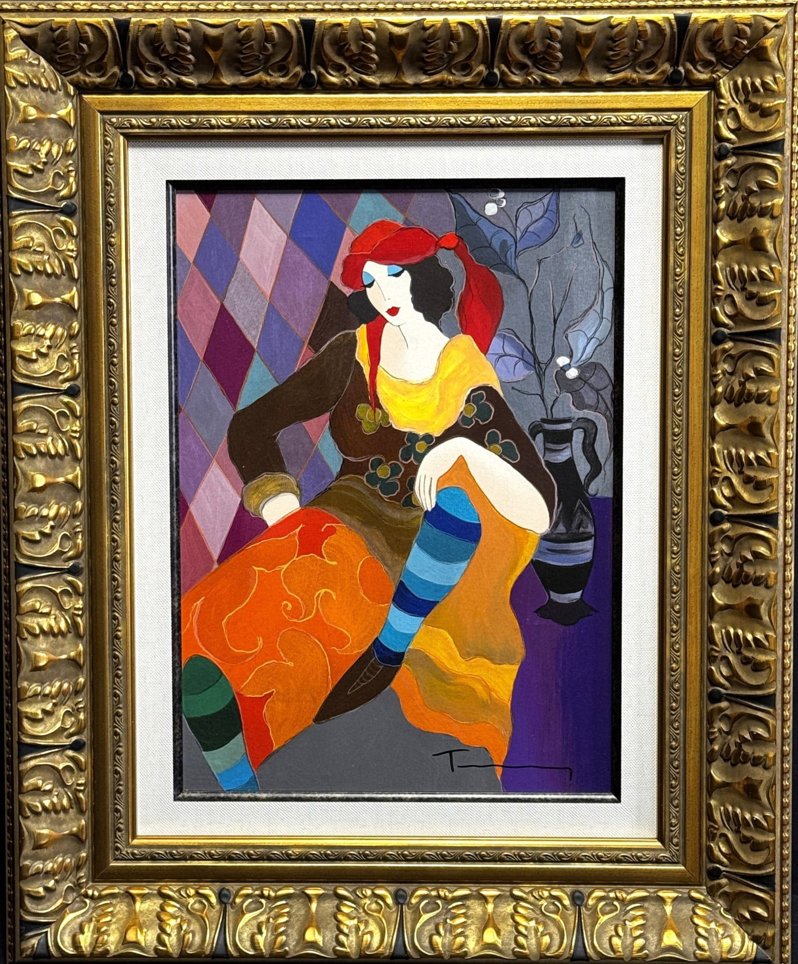 TARKAY GICLEE " GITANA" 37/100 (1 of 4)