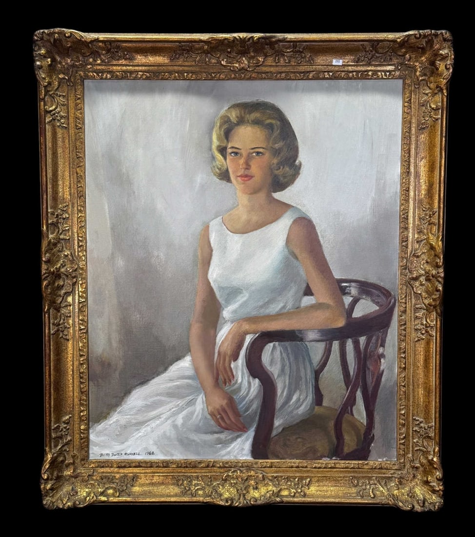 FEMALE PORTRAIT OIL ON CANVAS (1 of 3)