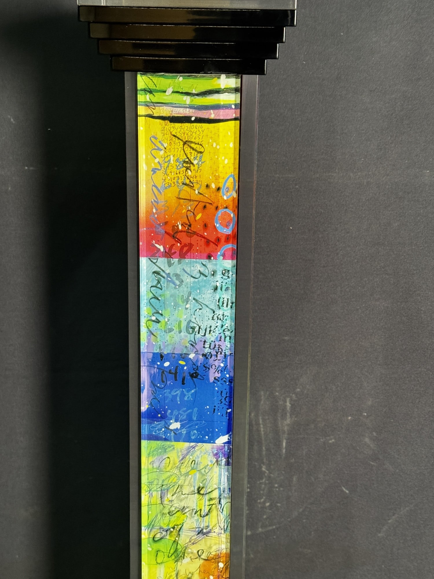 LUCITE TOWER BY TIM YANKE - 4
