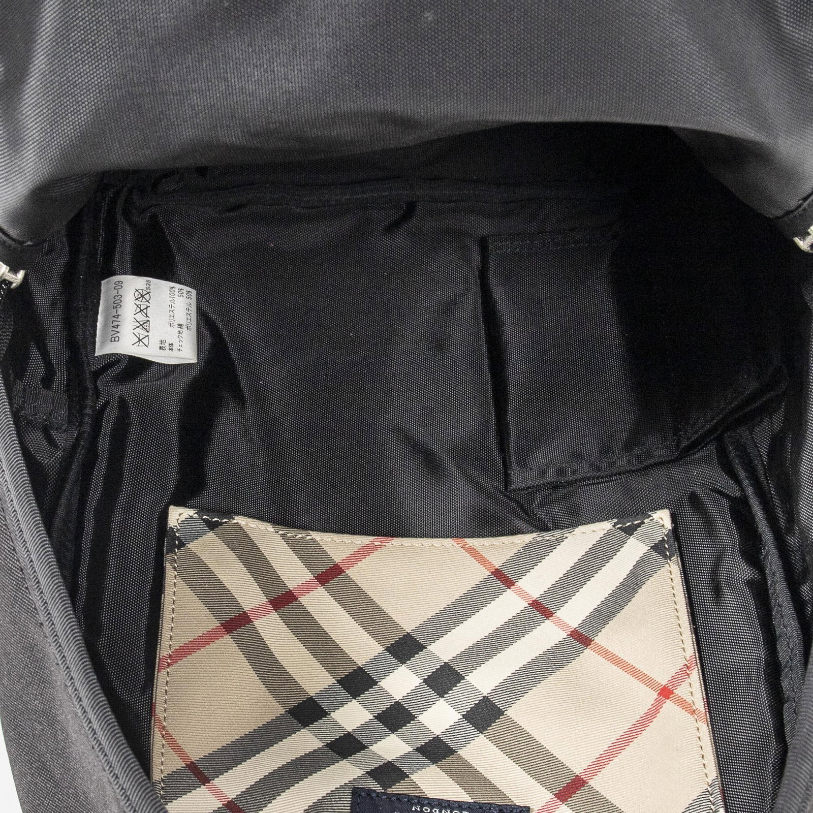 Burberry Zip Backpack Shoulder Bag - 7