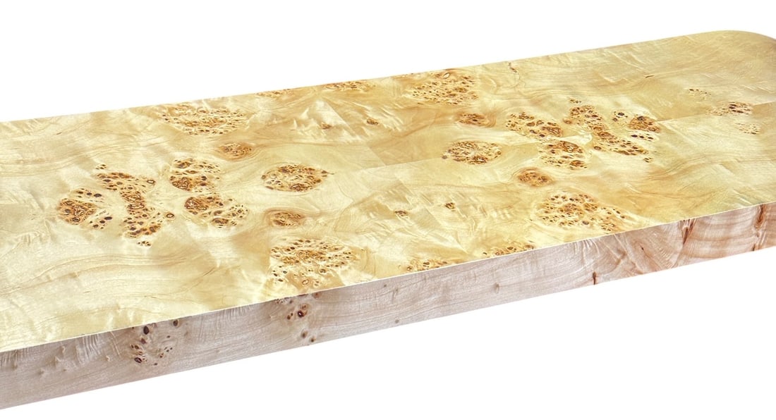 WATERFALL BIRDSEYE MAPLE CONSOLE - 2