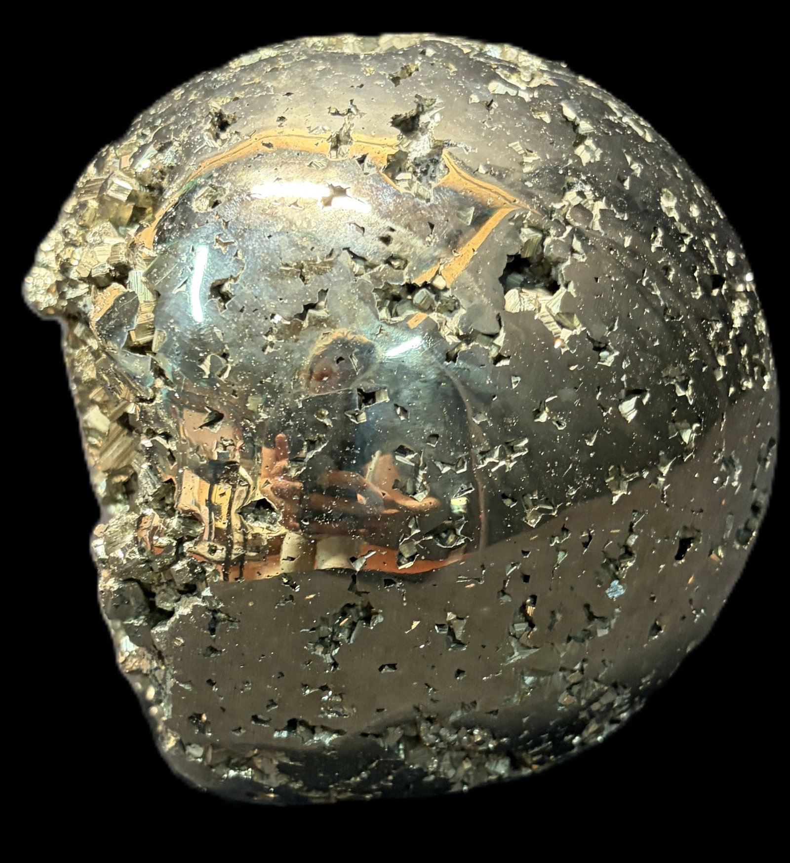 BEAUTIFUL LARGE PYRITE SPHERE - 3