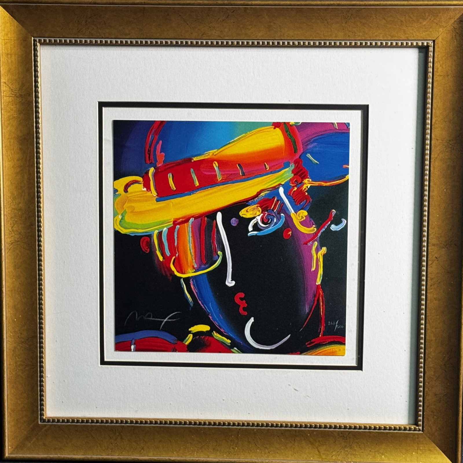 PETER MAX "ZERO SPECTRUM" 2016: PETER MAX "ZERO SPECTRUM" LITHOGRAPH, EDITION #216/300, 2016. Height: 22 in. by Width: 22 in.